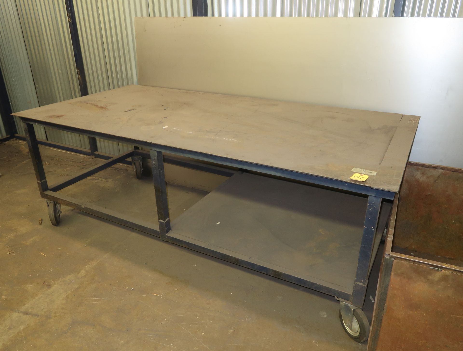 8' X 4' SETUP TABLE ON CASTERS