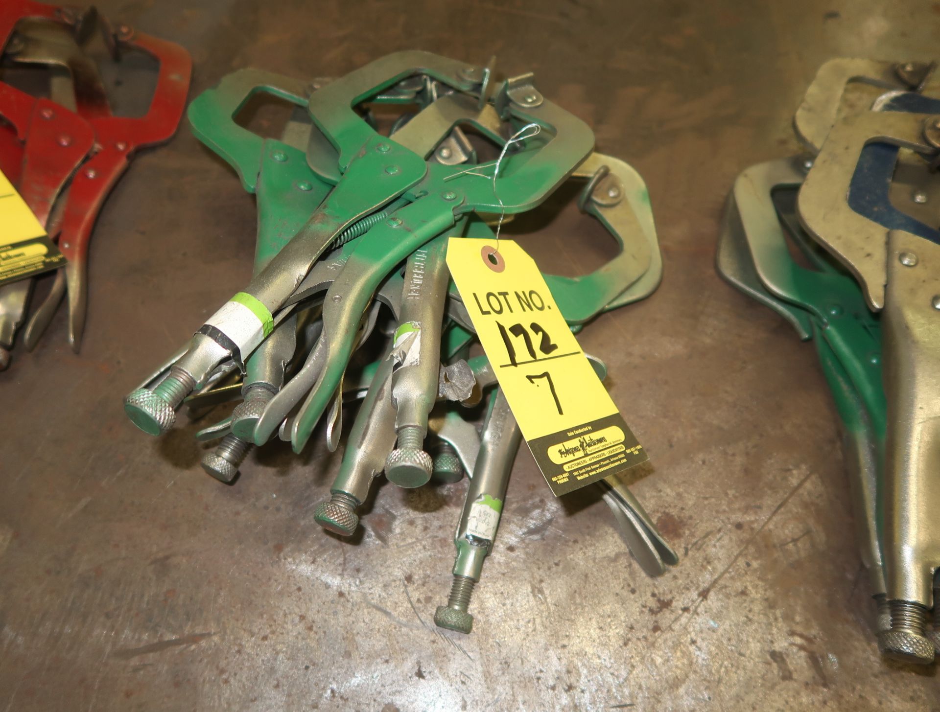 SMALL PITTSBURGH CLAMPS