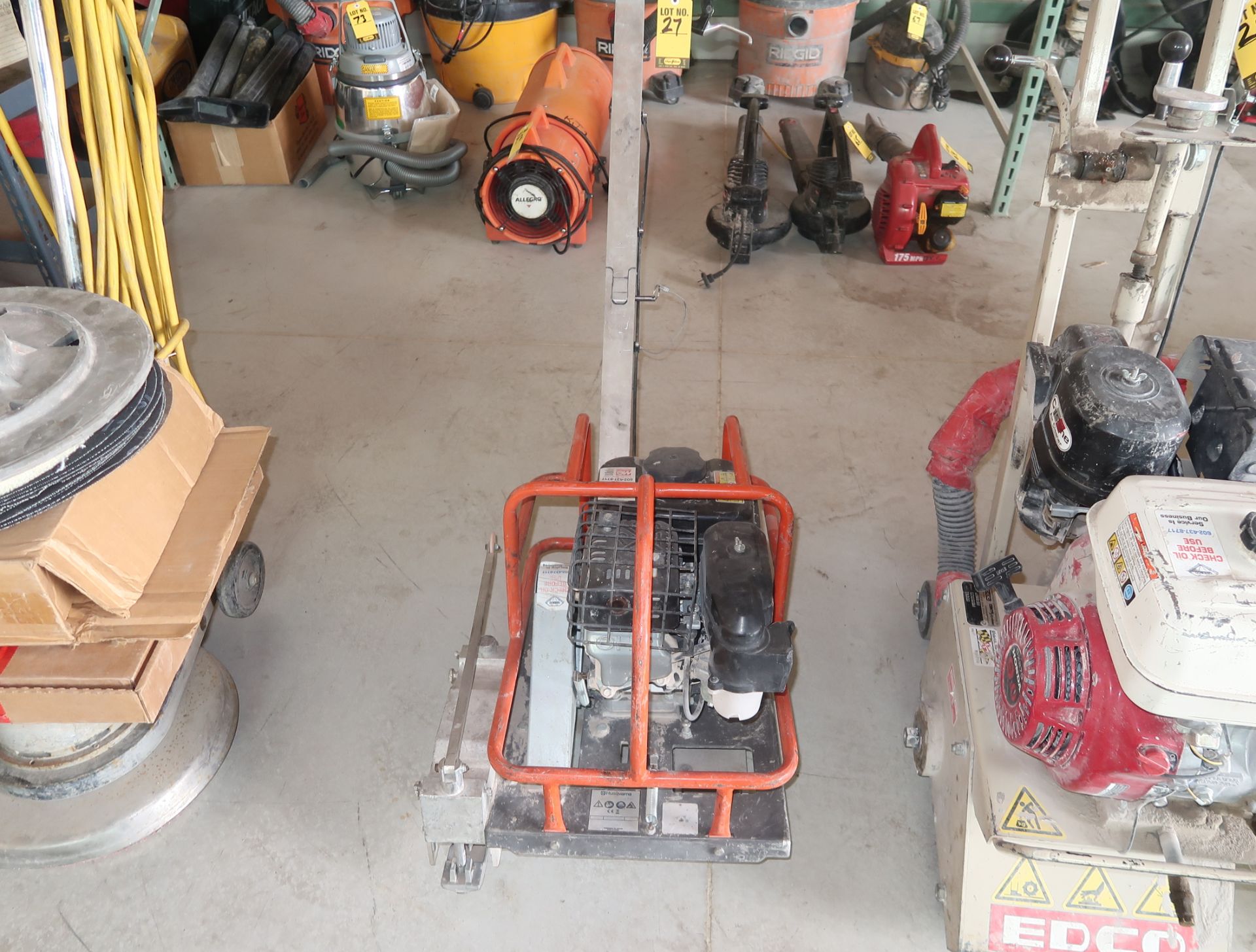 HUSQUARNA CONCRETE SAW MDL. SOFF-CUT150 W/ SUBARU ENG.