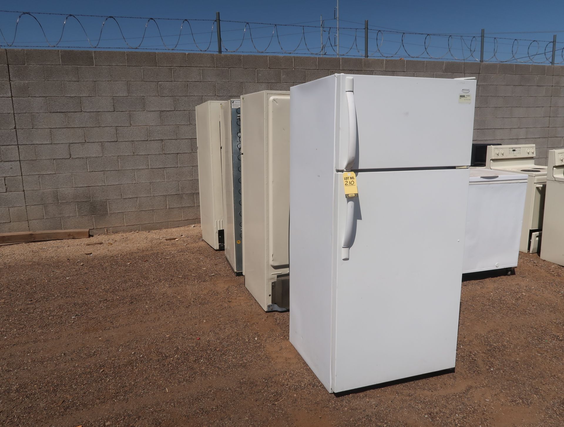 LOT OF REFRIGERATORS & FREEZERS