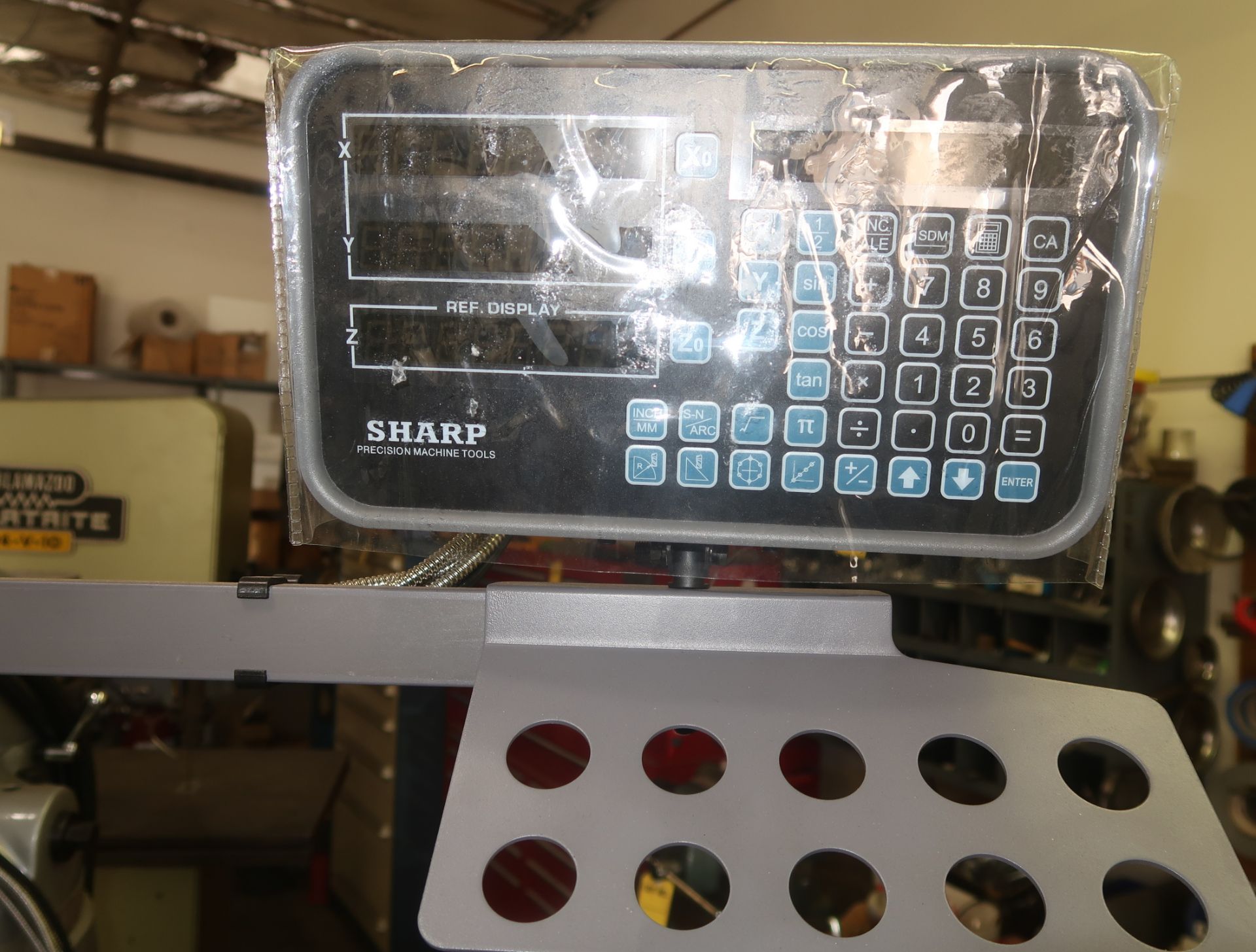 SHARP LMV-49K PREMIER MILL PACKAGE DRO, DVS HEAD & POWER FEED MDL. LMV-49K SN. 0031 (NEW) - Image 3 of 7