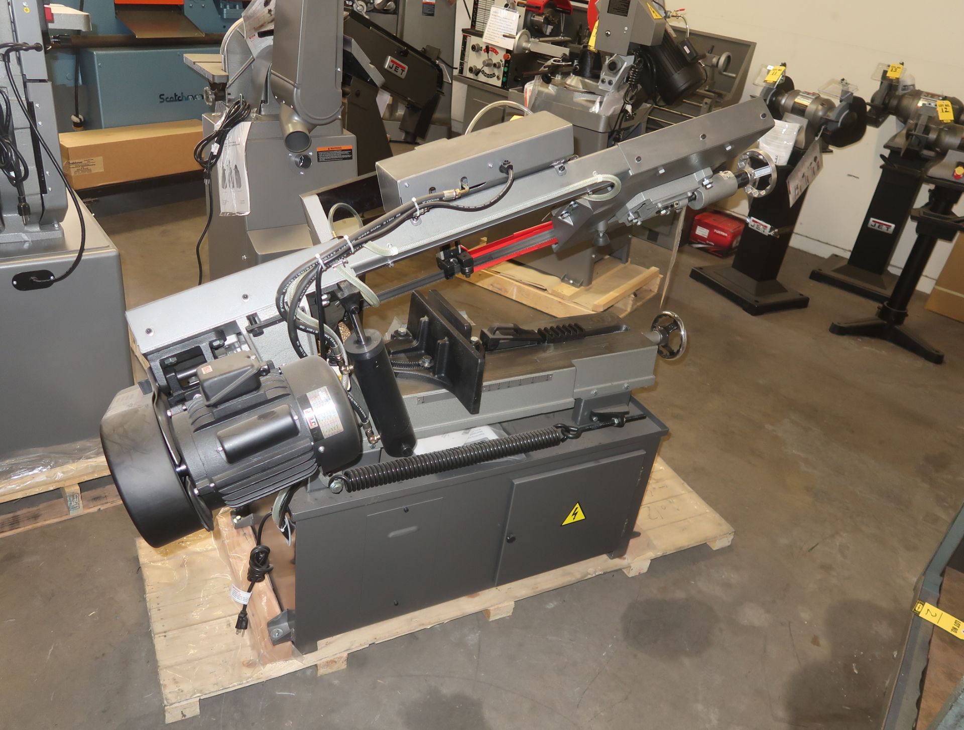 JET HORIZONTAL BANDSAW 9"X16" MDL. HBS-916W SN. 1707PF04819 (NEW) - Image 4 of 4