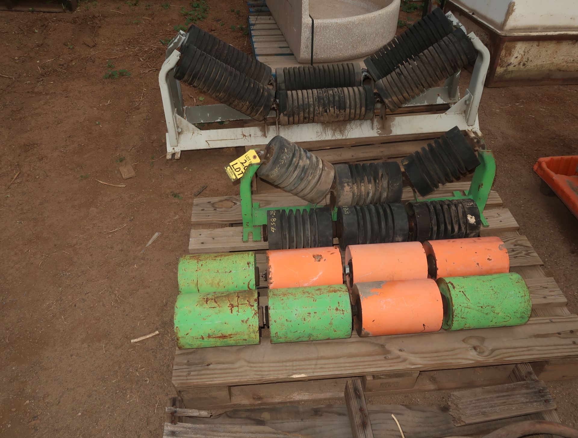 LINK BELT CONVEYOR ROLLERS, ROLLER REPLACEMENTS - Image 2 of 3