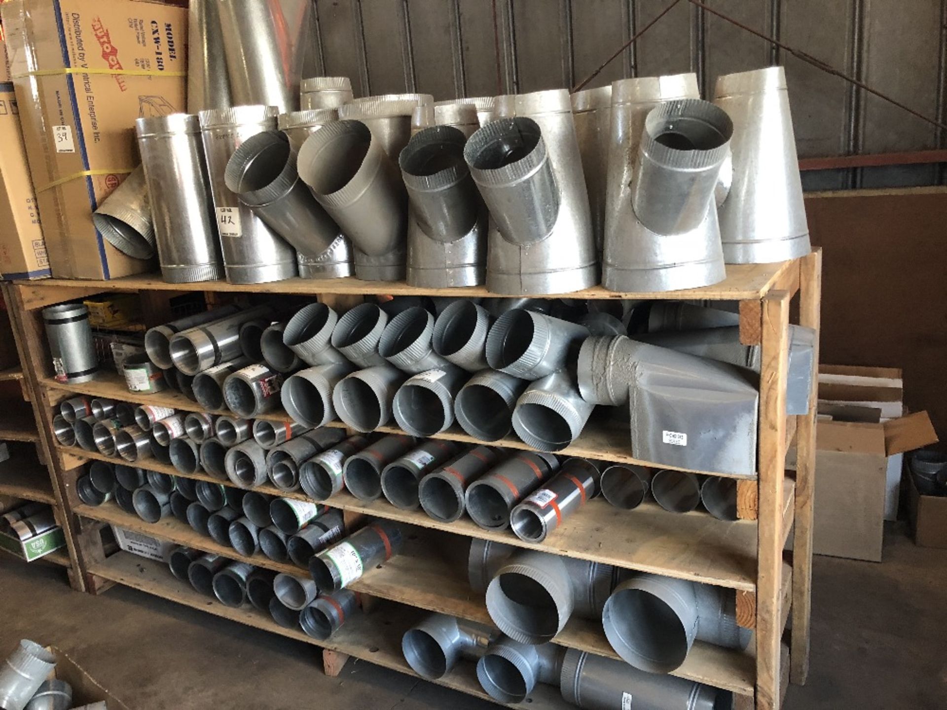 MISCELLANEOUS DUCTING, MISCELLANEOUS GALVANIZED SHEETS