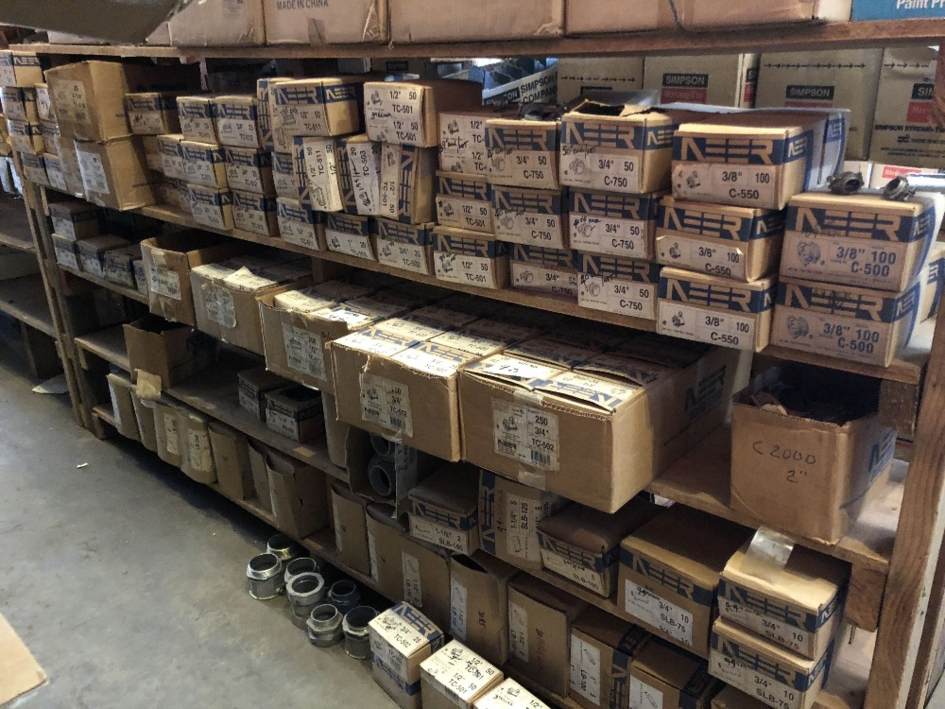 BREAKER BOXES, ROOF DRAINS, OUTLET BOX COVERS, SWITCH BOXES, MISCELLANEOUS FITTINGS