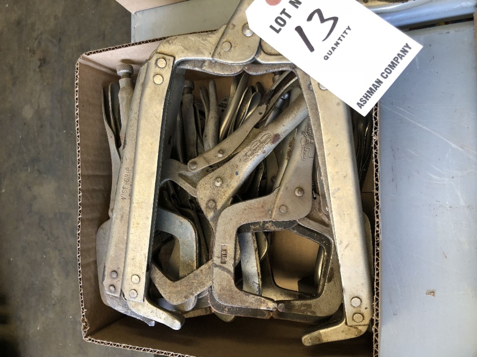 (LOT) WELDING VISE GRIP CLAMPS