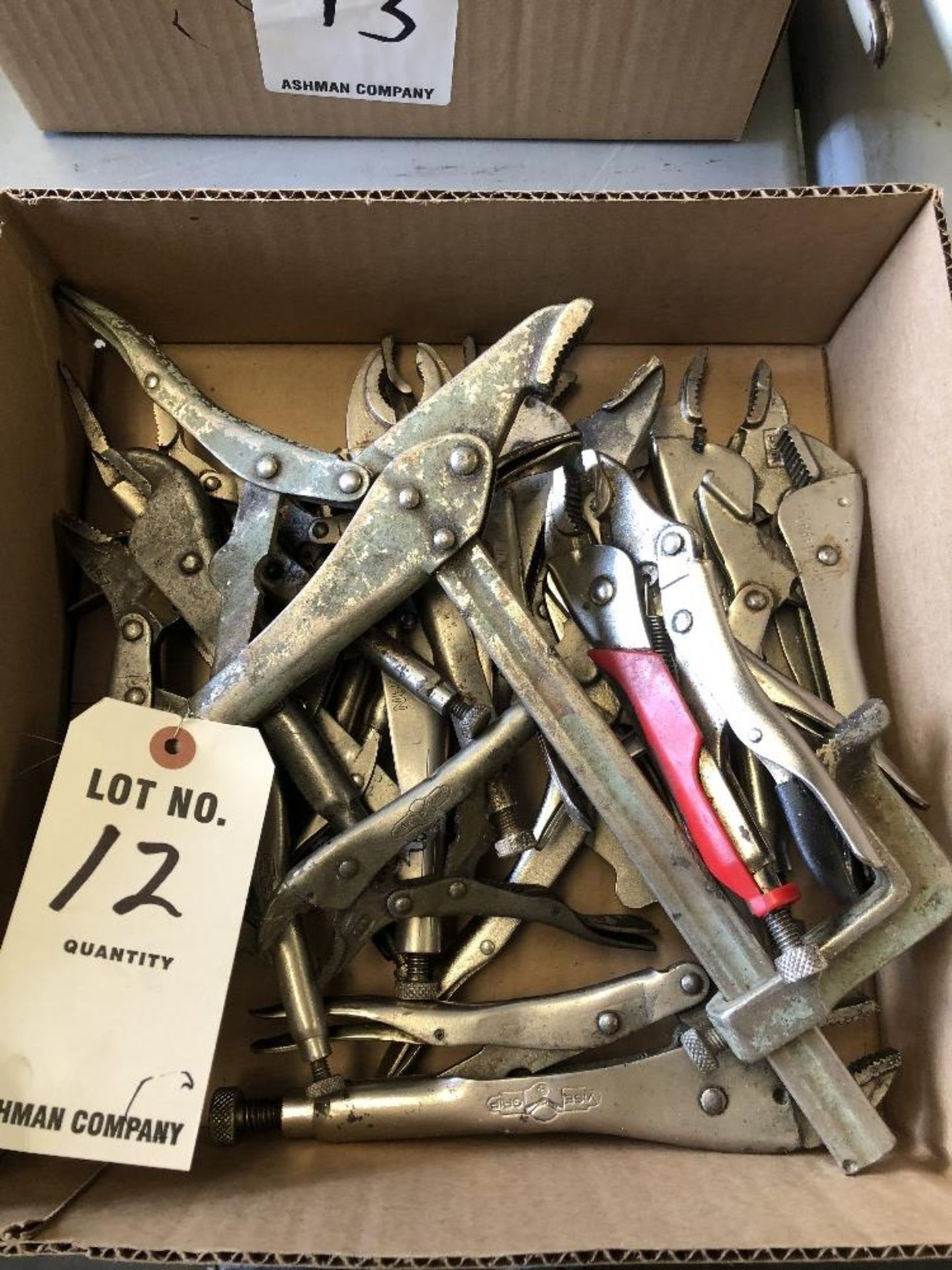 (LOT) MISCELLANEOUS VISE GRIP PLIERS