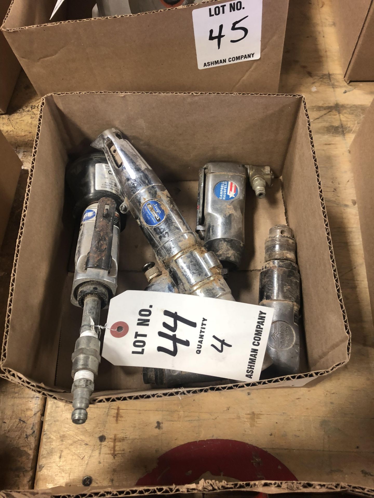 (LOT) PNEUMATIC SAW, DRILL & GRINDERS