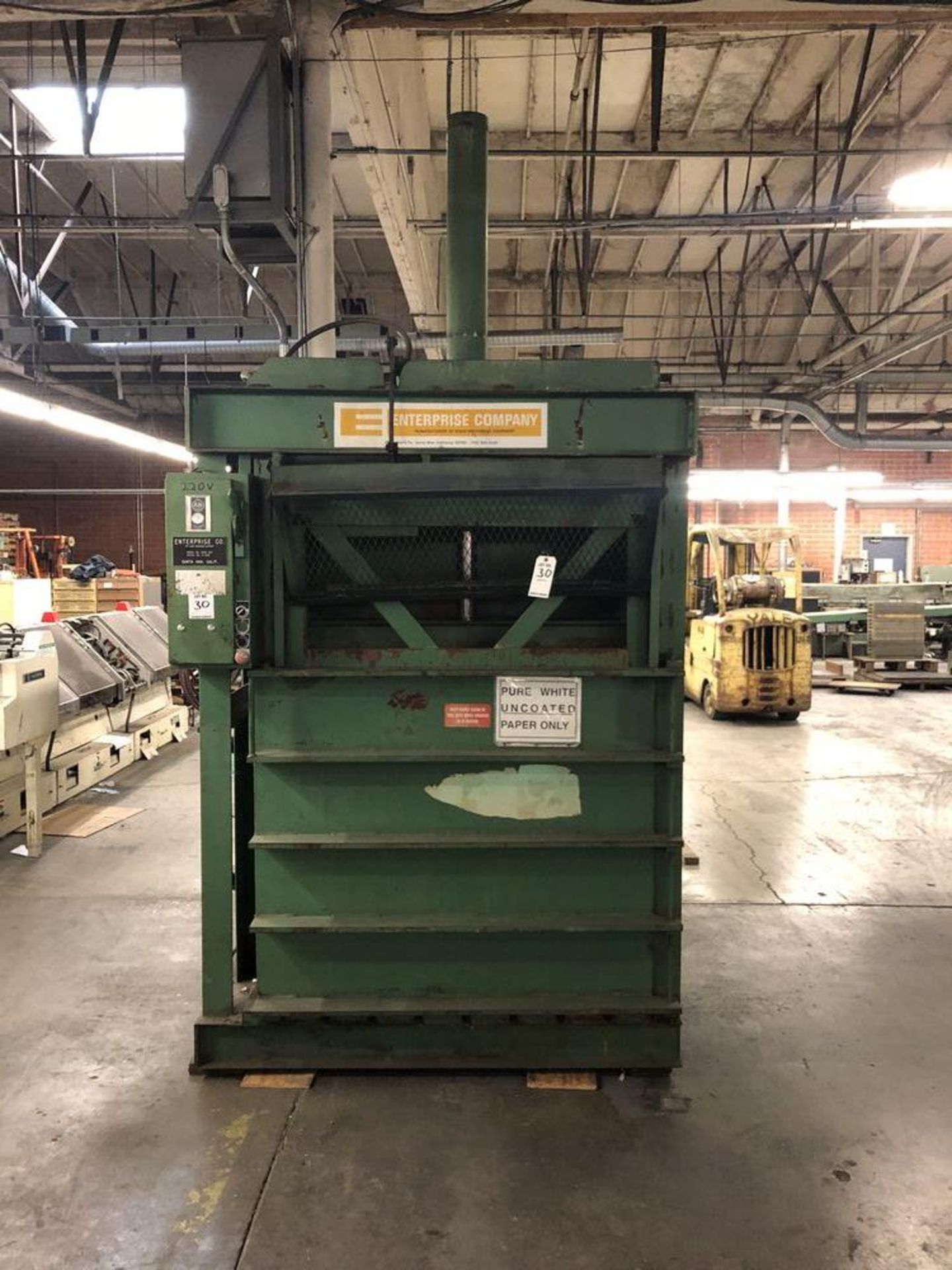 (1) ENTERPRISE 3048-GHD DOWNSTROKE COMPACTOR, S/N- E 1938