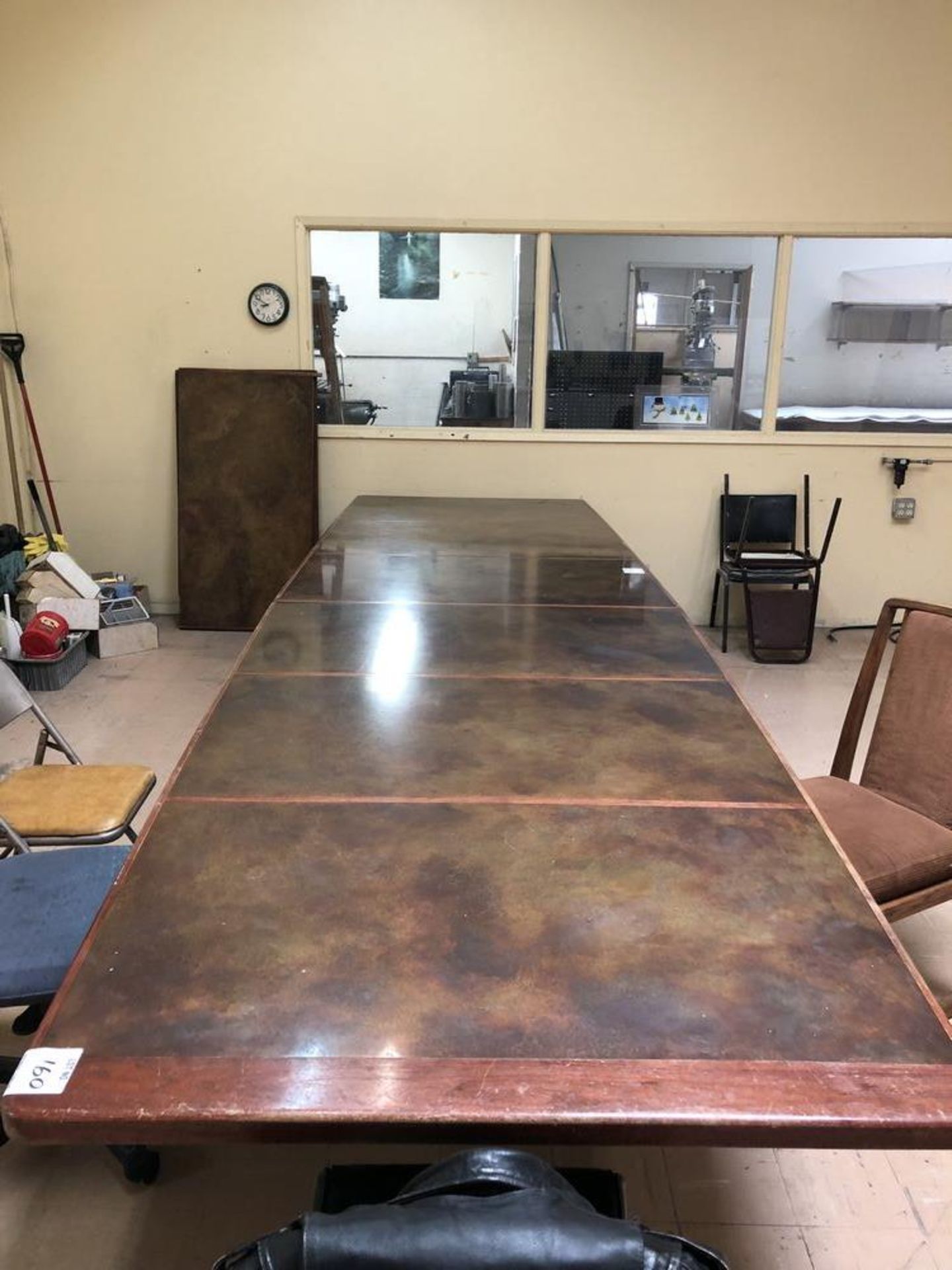 (1) LARGE CONFERENCE TABLE
