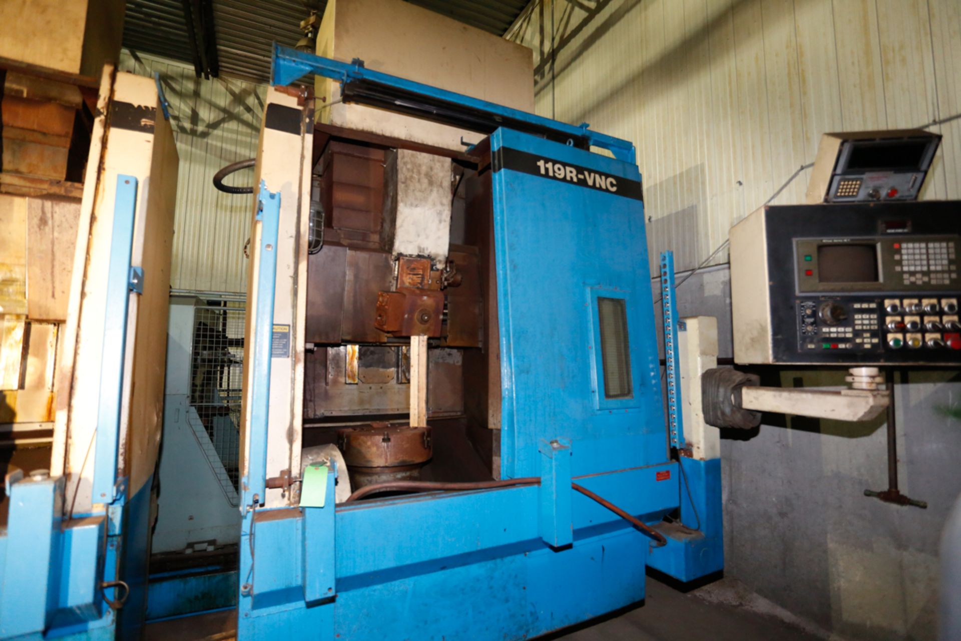 MOTCH "119L-VNC" CNC VERTICAL TURRET LATHE W/ GE FANUC 18P CNC CONTROL, S/N: VT2954494 - LOCATED