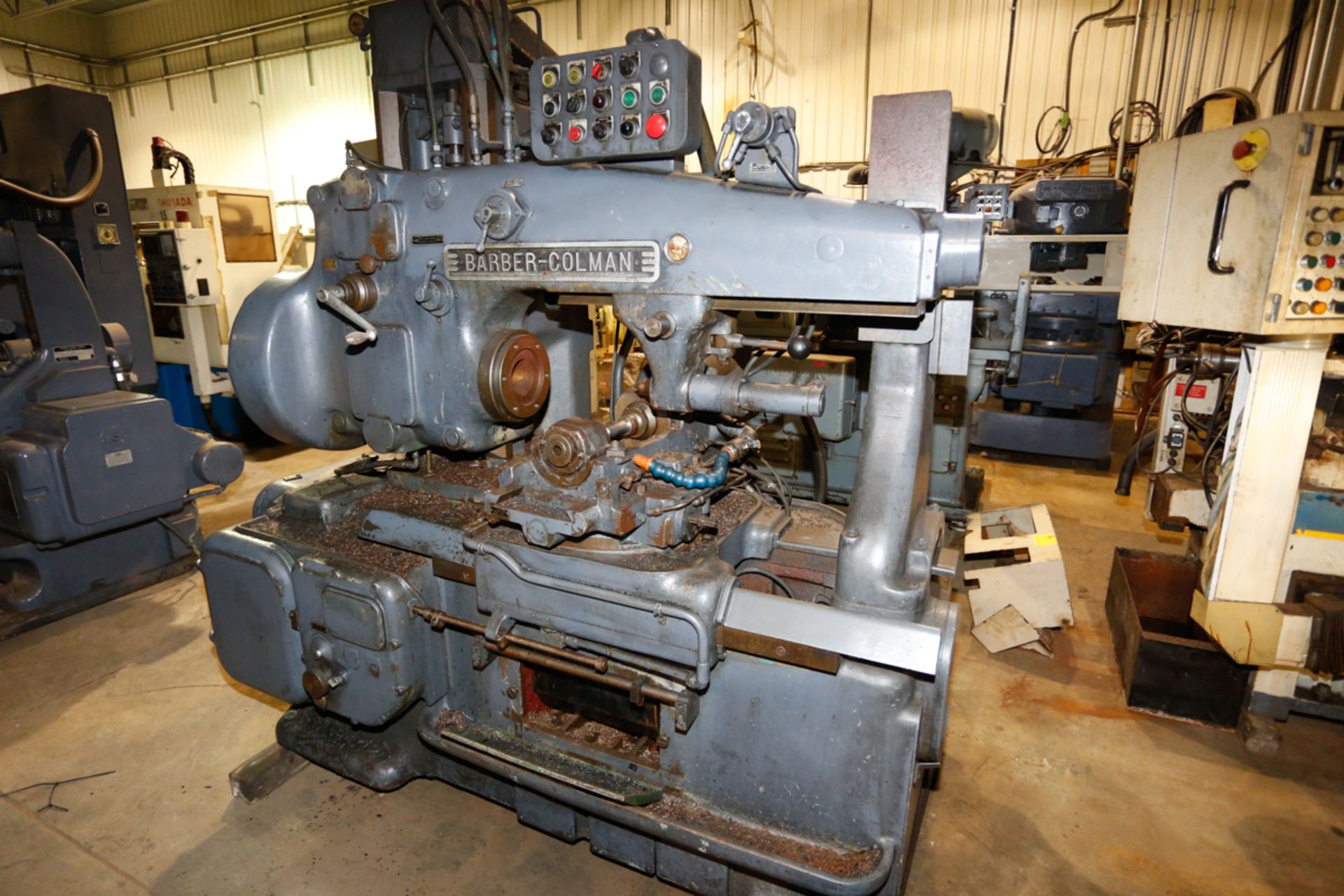 BARBER COLEMAN '14-15" GEAR HOBBER, S/N: 833 (LOCATED IN RICHMOND, QC)