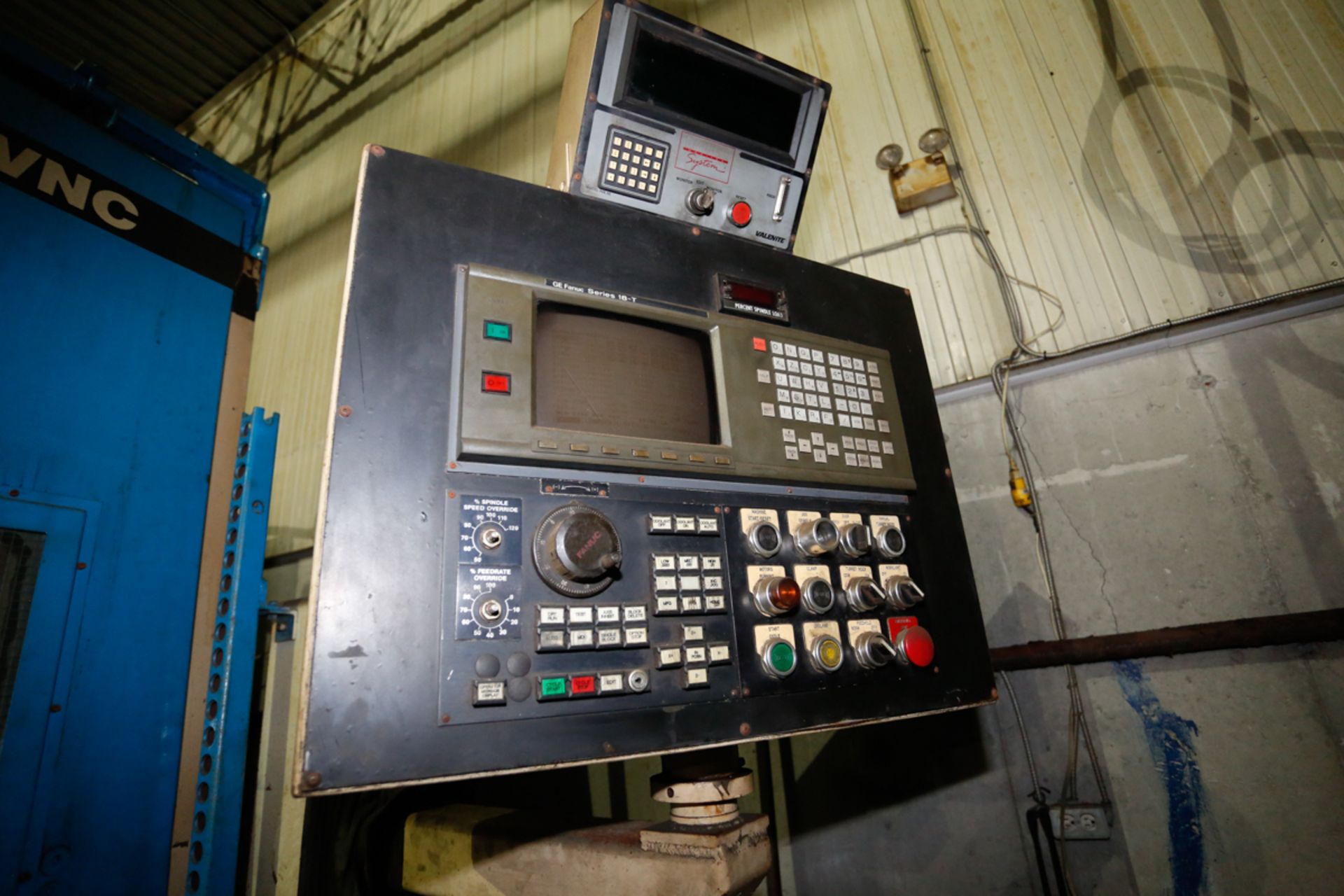 MOTCH "119L-VNC" CNC VERTICAL TURRET LATHE W/ GE FANUC 18P CNC CONTROL, S/N: VT2954494 - LOCATED - Image 3 of 5