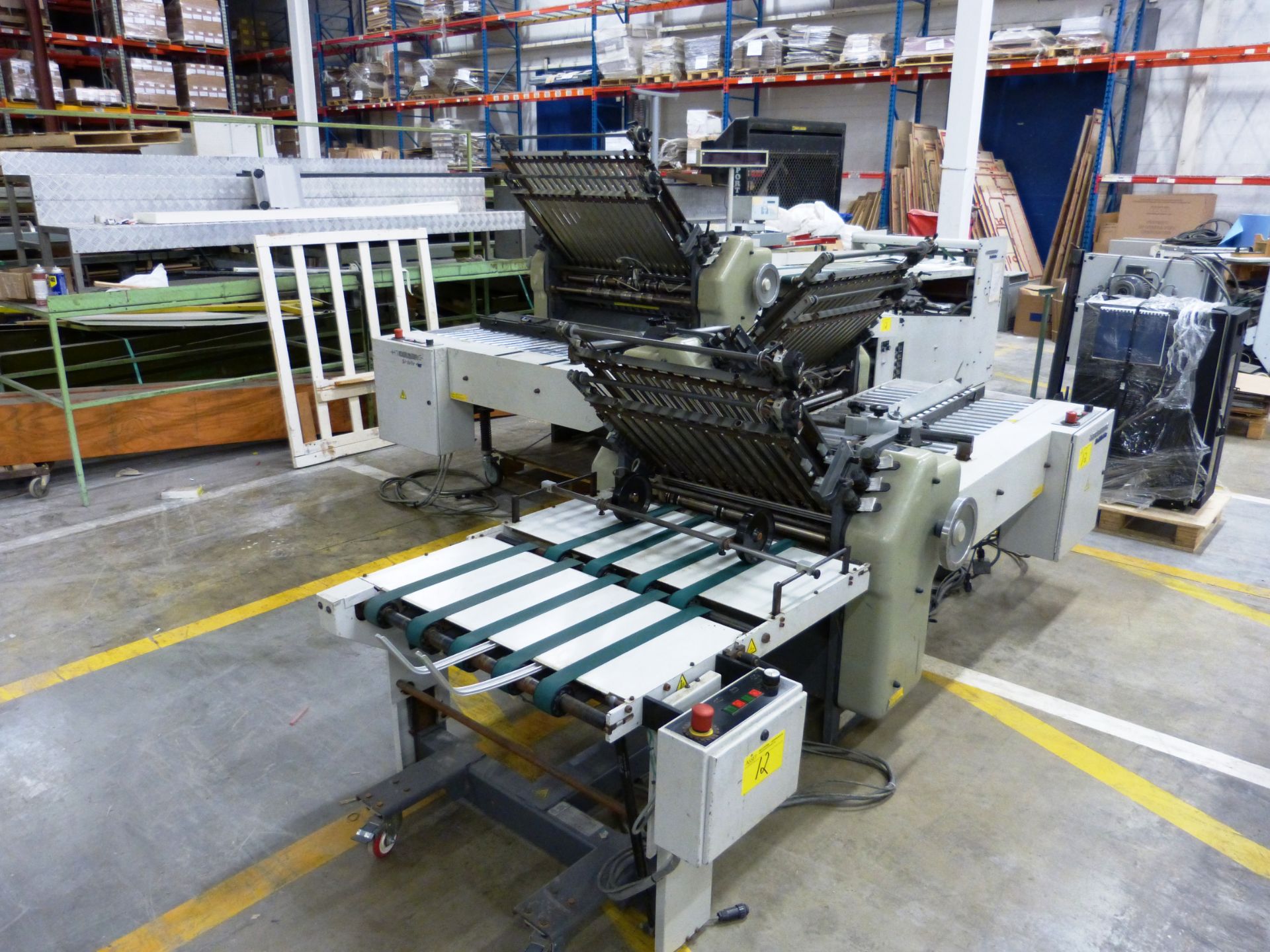 2004 HEIDELBERG-STAHL “1430A” Folder, 30” Capacity w/16-Page, (4/4/4) Gate Fold Plate - Image 4 of 12