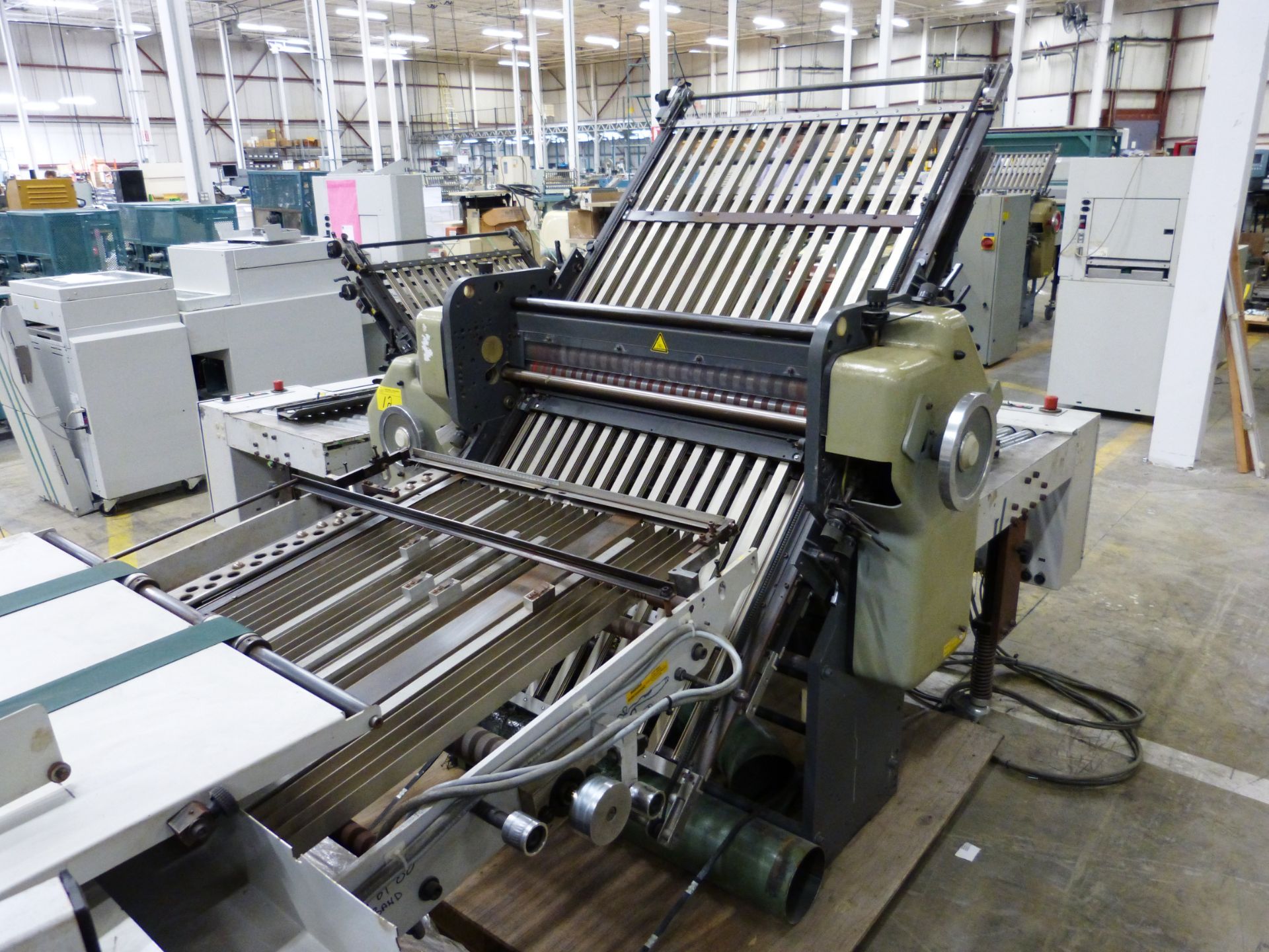 2004 HEIDELBERG-STAHL “1430A” Folder, 30” Capacity w/16-Page, (4/4/4) Gate Fold Plate - Image 7 of 12