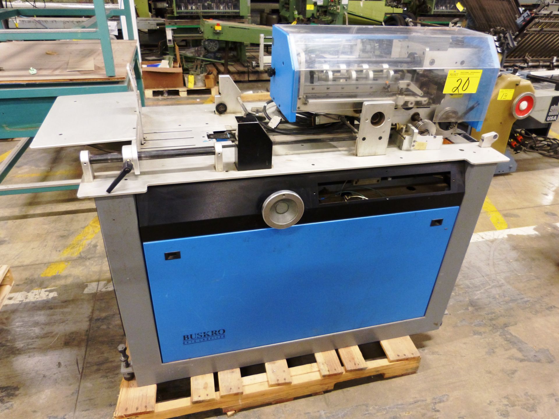 BUSKRO “BK-15” Addressing Machine w/Addressing Head