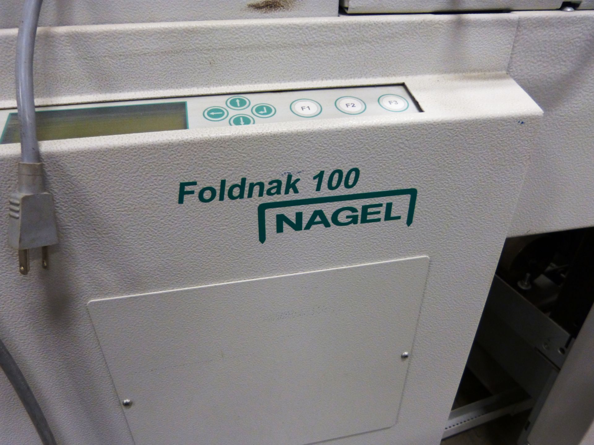 NAGEL Booklet Maker w/Model "Stander S8/2" Feeder", "FK-100 Folder" & "Trimmer 100" - Image 4 of 9