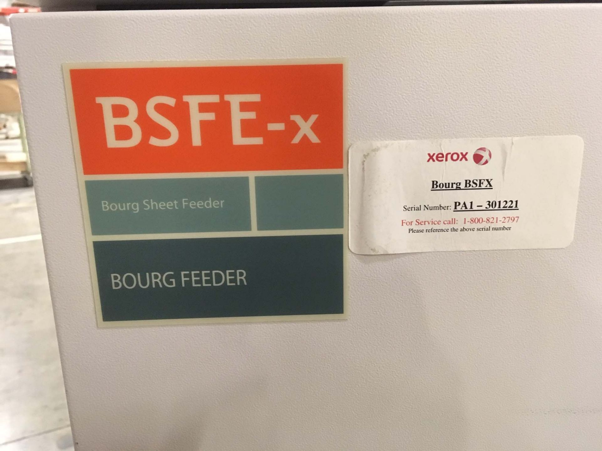 BOURG "BSFE-X'' Sheet Feeder - Image 2 of 3