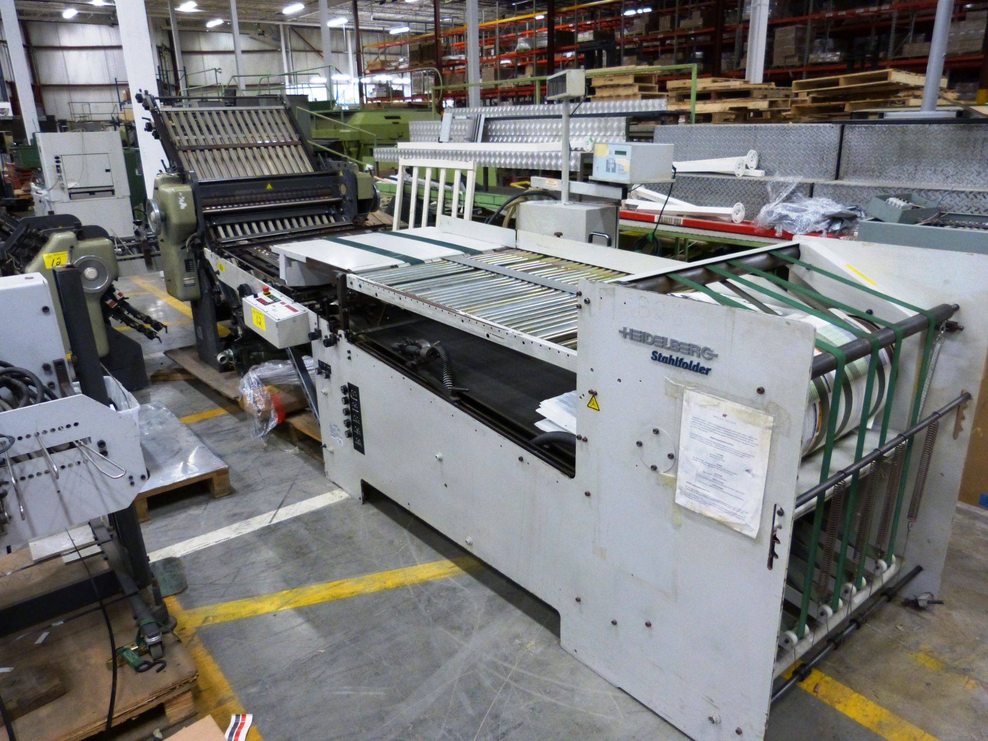 2004 HEIDELBERG-STAHL “1430A” Folder, 30” Capacity w/16-Page, (4/4/4) Gate Fold Plate