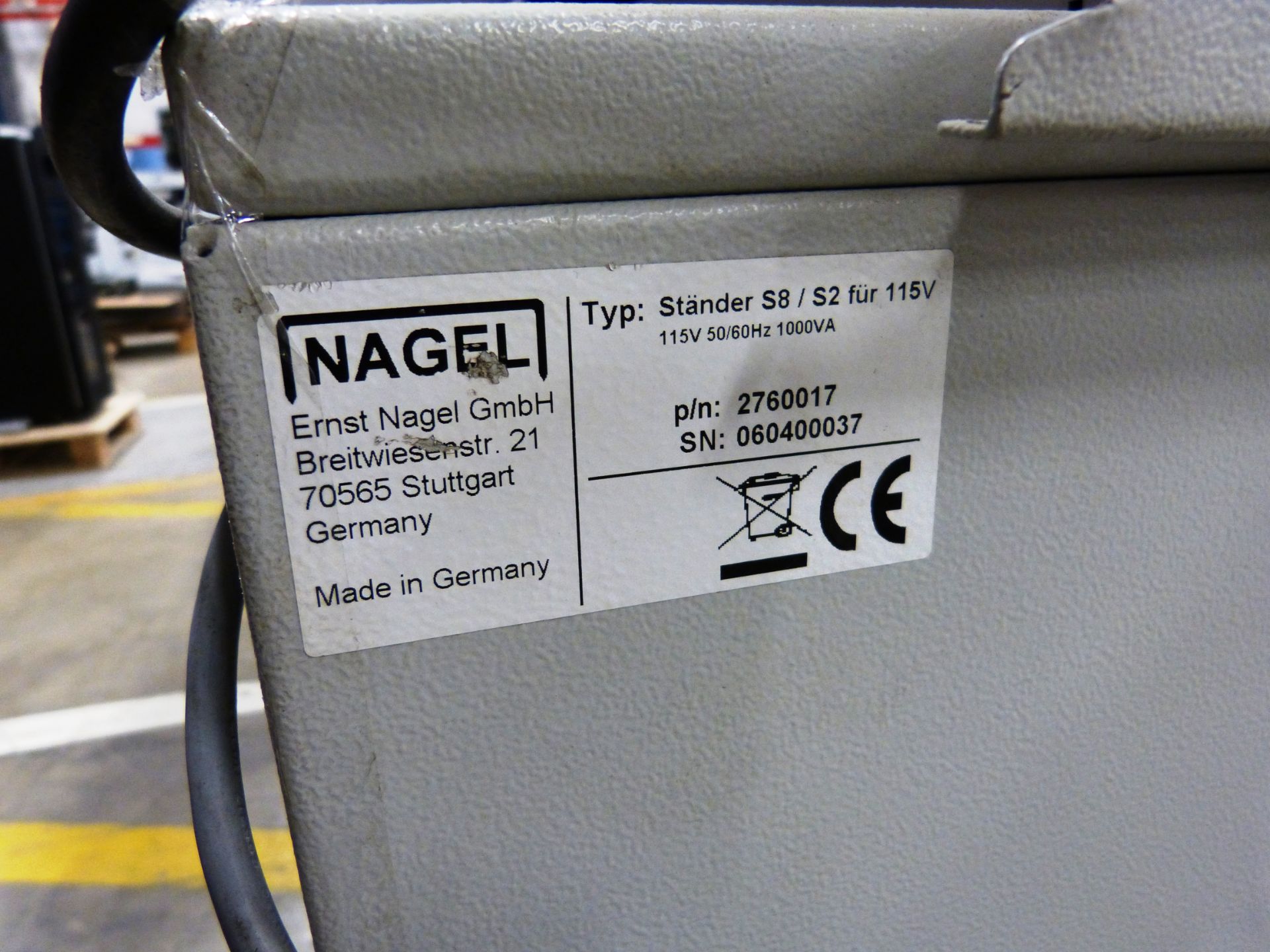 NAGEL Booklet Maker w/Model "Stander S8/2" Feeder", "FK-100 Folder" & "Trimmer 100" - Image 7 of 9