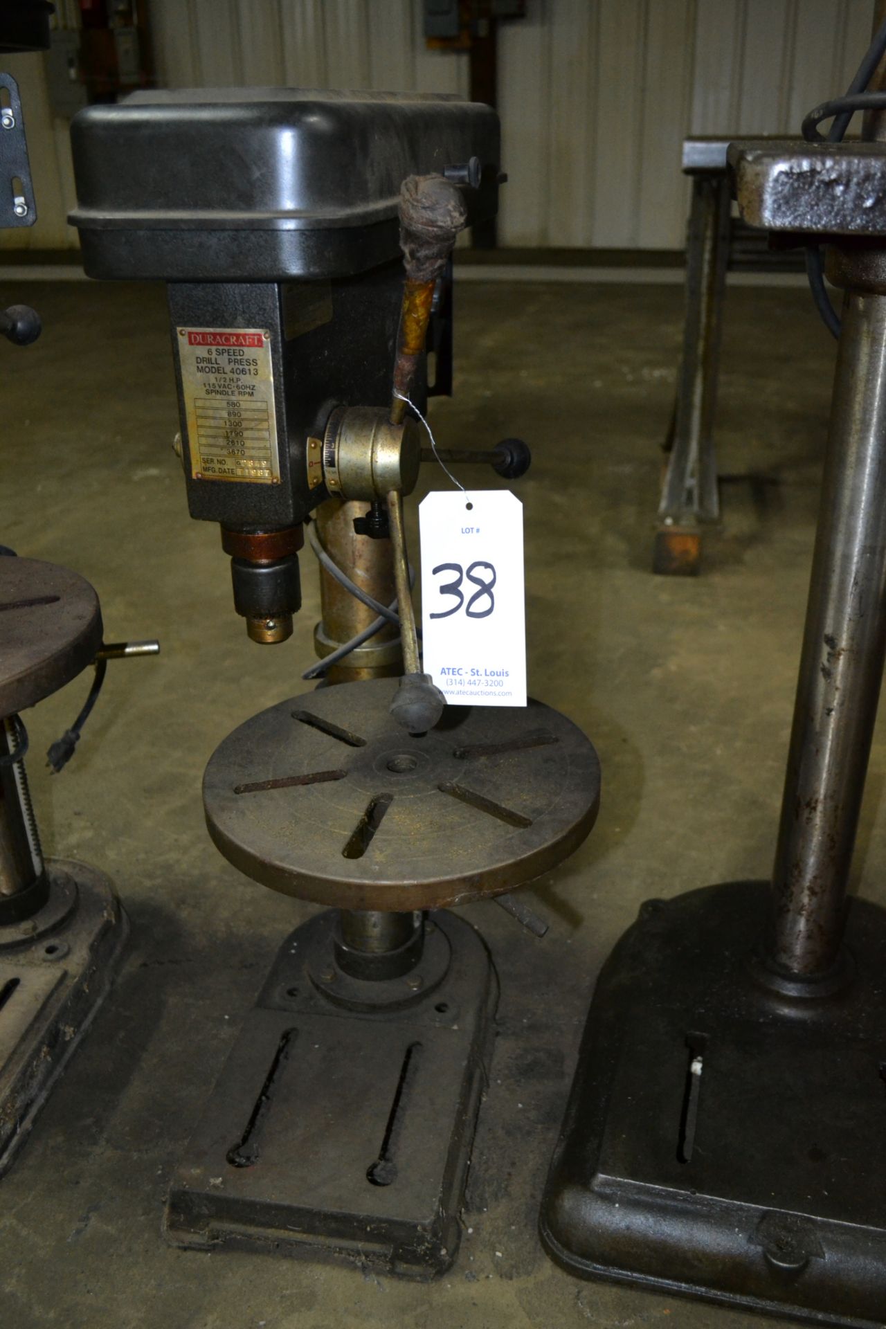 Duracraft Model 40613 Drill Press