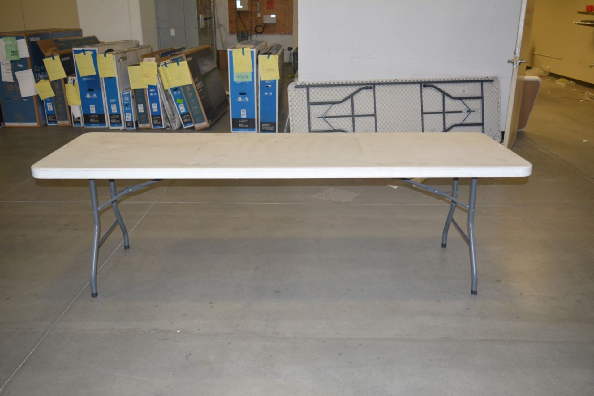 LIFETIME 8 FOOT COMMERCIAL FOLDING TABLE