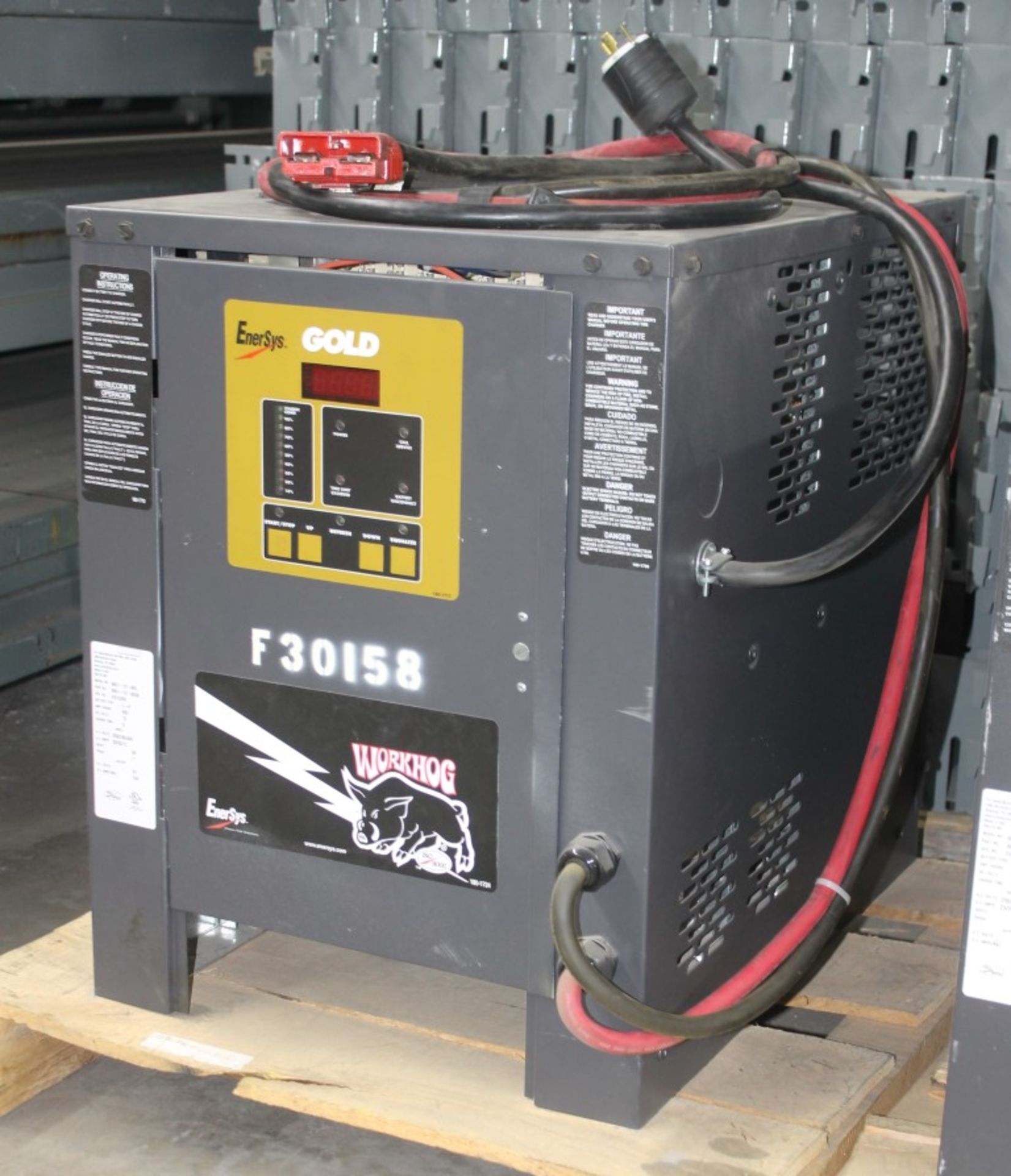 ENERSYS GOLD 24 VOLTS BATTERY CHARGER, - Image 4 of 4