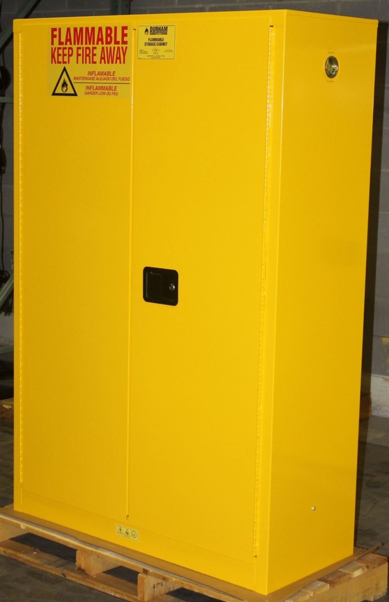 45 GALLONS FLAMMABLE SAFETY STORAGE CABINET - Image 3 of 4