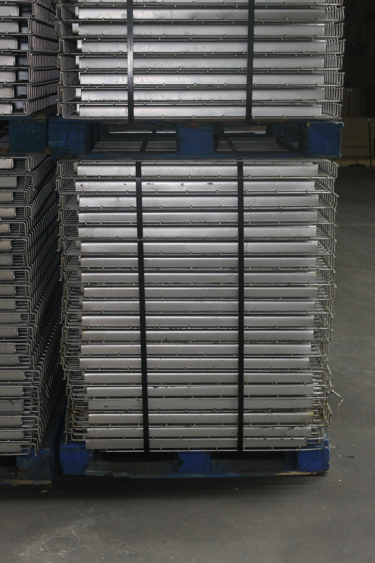 7 BAYS OF KEYSTONE STYLE PALLET RACK, SIZE: 8'H x 36"D X 108"W (4 BEAM LEVEL) - Image 2 of 3