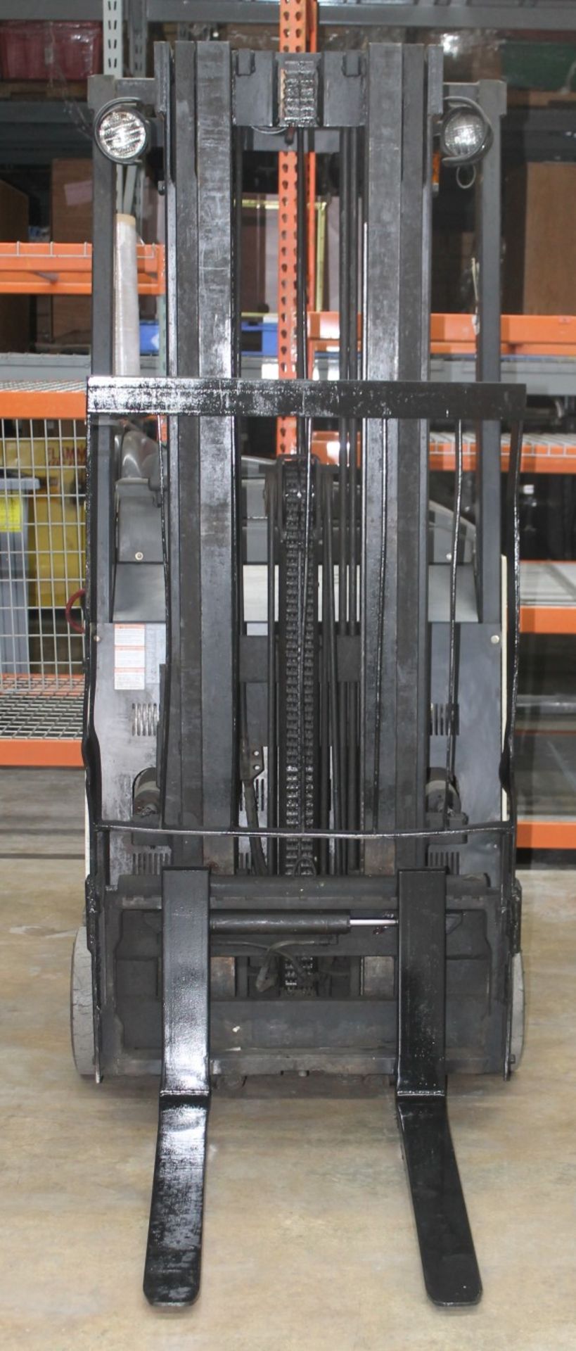 2003 CROWN 3000 LBS. CAPACITY ELECTRIC STAND UP FORKLIFT, (WATCH VIDEO)
