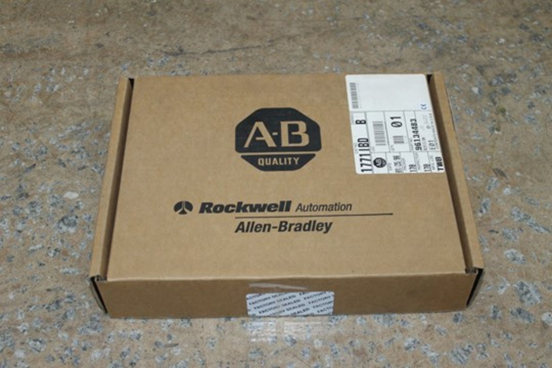 ALLEN BRADLEY 10 TO 30 VDC INPUT, CAT: 1771- IBD B, FACTORY SEAL 130MA AT 5 VDC - Image 2 of 2