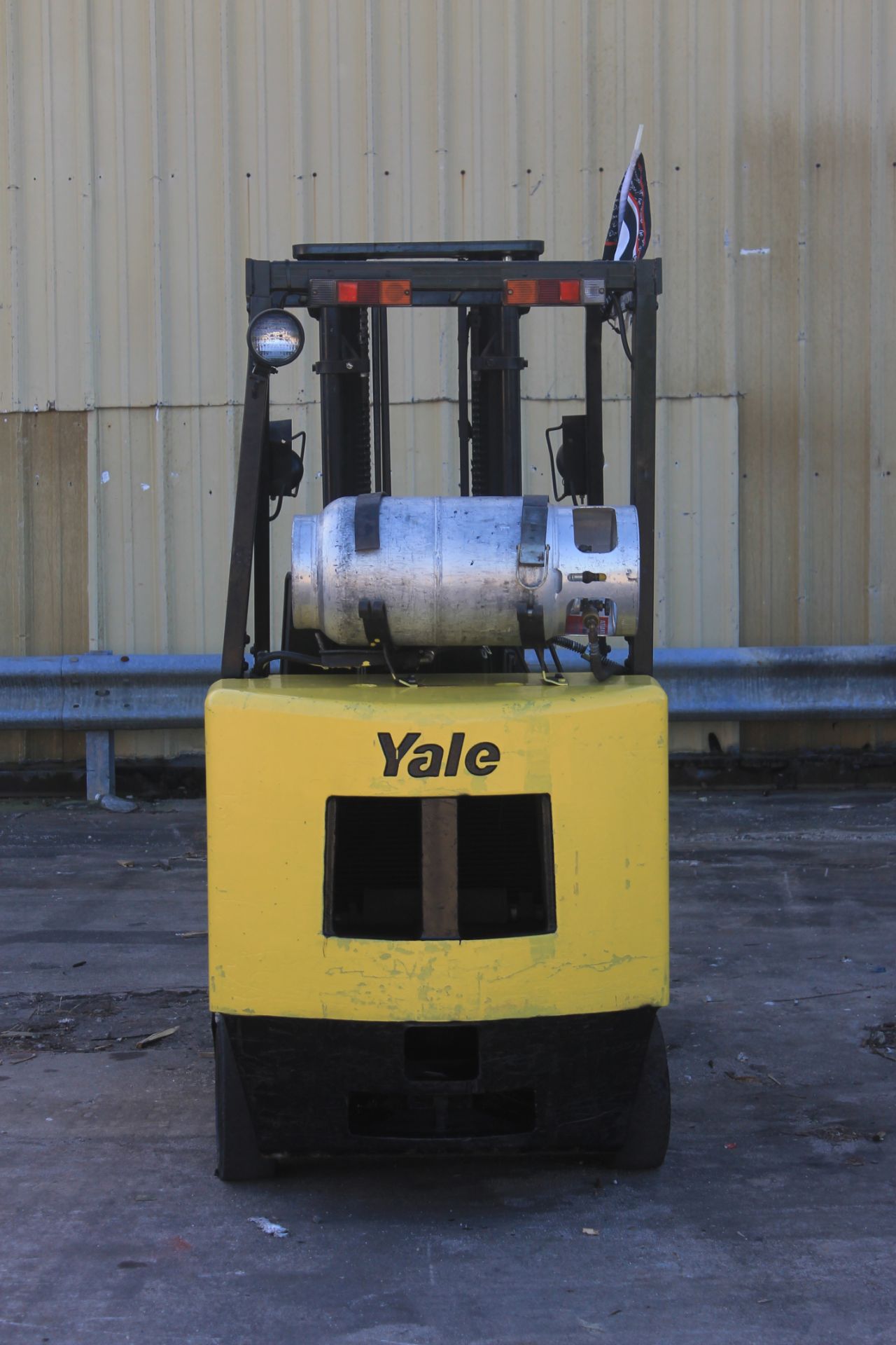 1991 YALE PROPANE FORKLIFT 4000 CAPACITY, 6340 HRS (WATCH VIDEO) - Image 4 of 6