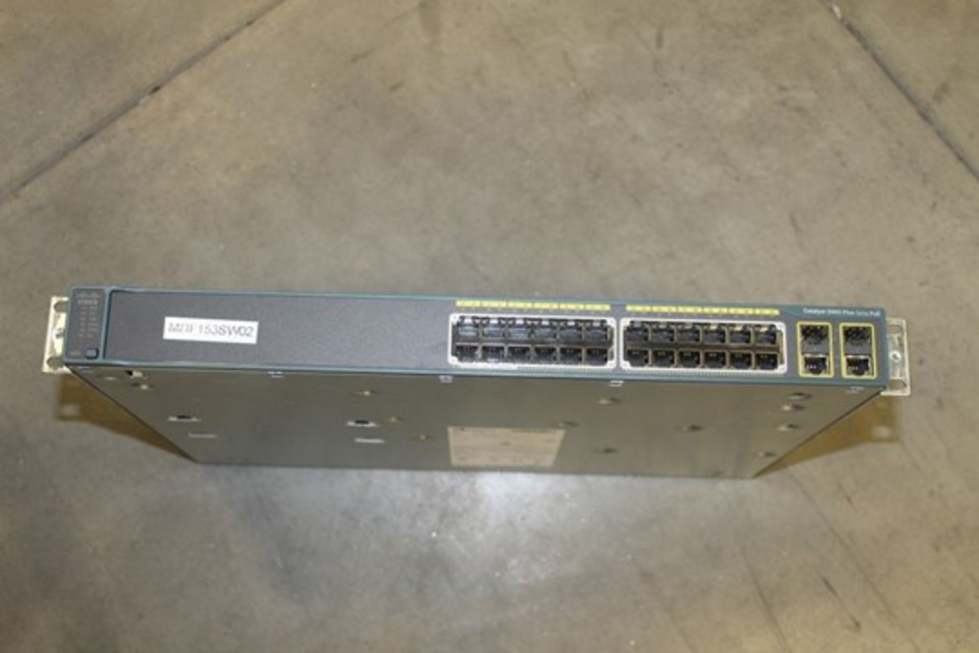 CISCO 2960 SERIES 24 PORT POE SWITCH WITH CISCO - GLC-SX-MM 1000BASE SX SFP (MINI-GBIC) CISCO WS- - Image 3 of 3