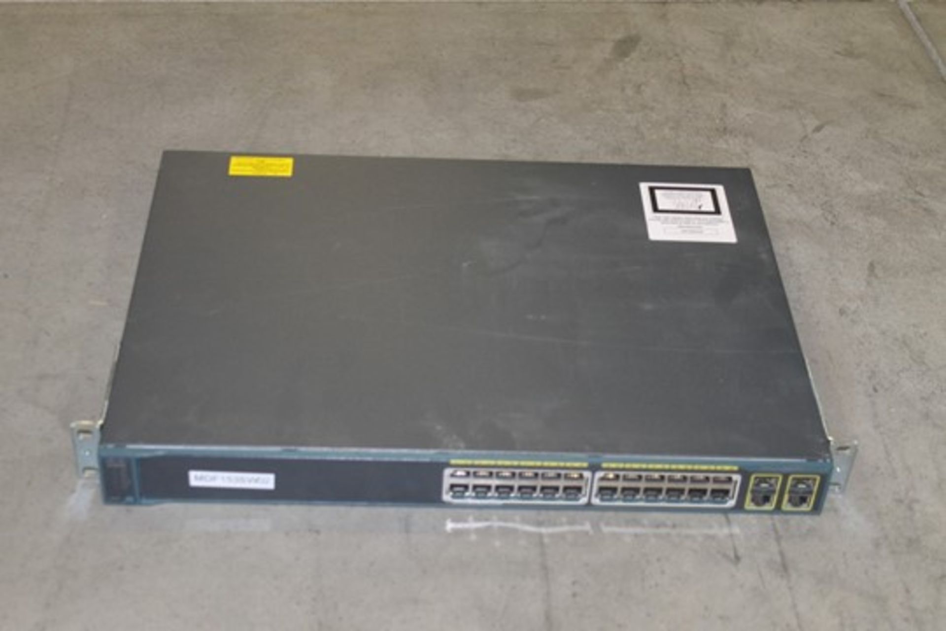 CISCO 2960 SERIES 24 PORT POE SWITCH WITH CISCO - GLC-SX-MM 1000BASE SX SFP (MINI-GBIC) CISCO WS- - Image 2 of 3