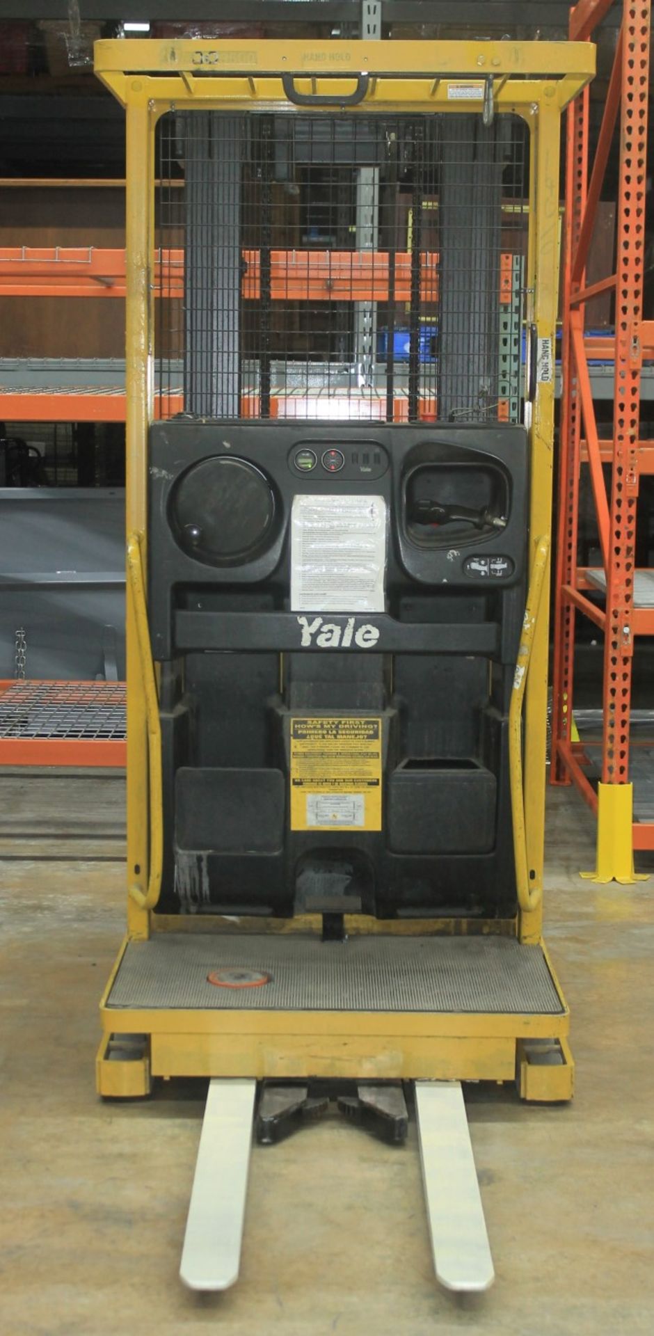 2007 YALE 3000 LBS. CAP ORDER PICKER/FORKLIFT, (WATCH VIDEO) - Image 6 of 6