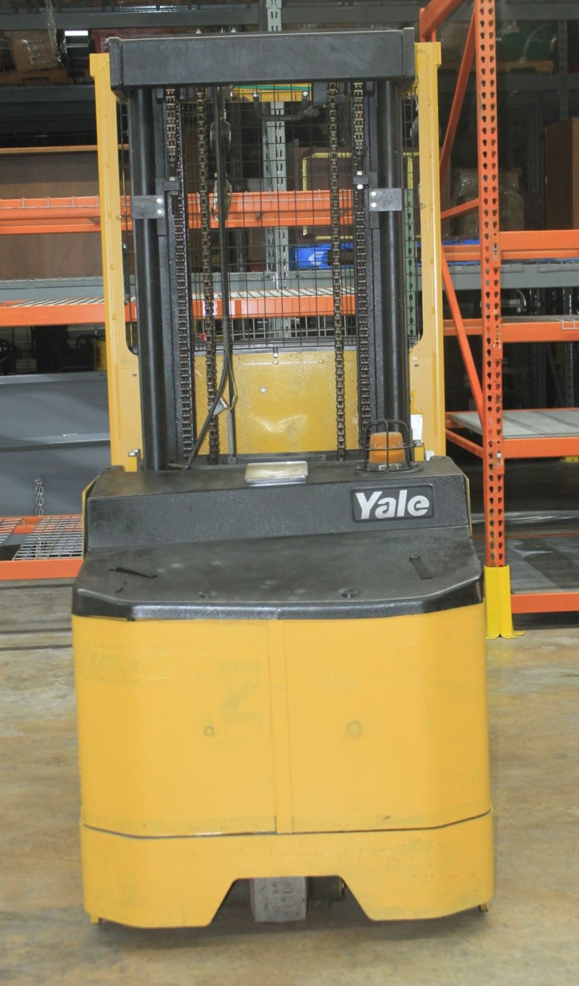 2007 YALE 3000 LBS. CAP ORDER PICKER/FORKLIFT, (WATCH VIDEO)