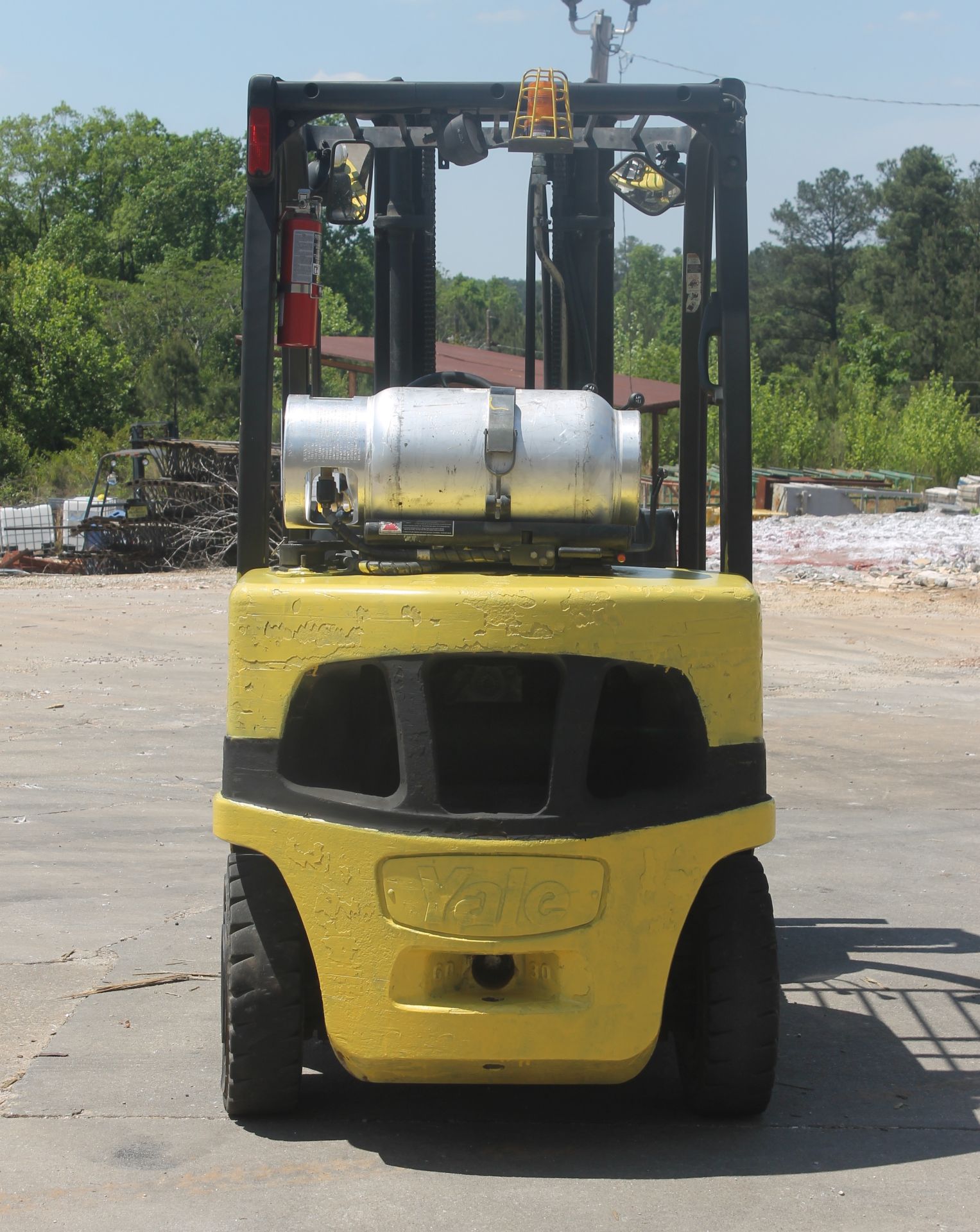 2007 YALE PROPANE FORKLIFT 5000 CAPACITY (WATCH VIDEO) - Image 5 of 5