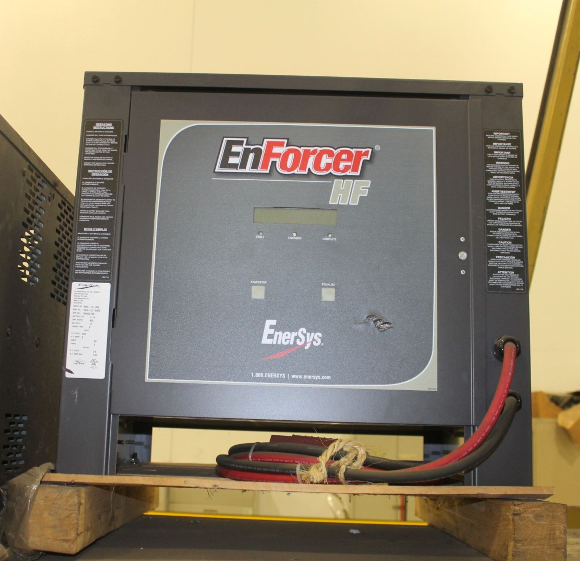 ENFORCER HF 24 VOLTS BATTERY CHARGER - Image 3 of 3