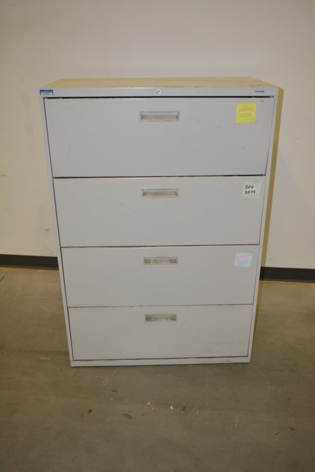 4-DRAWER LATERAL FILE CABINET
