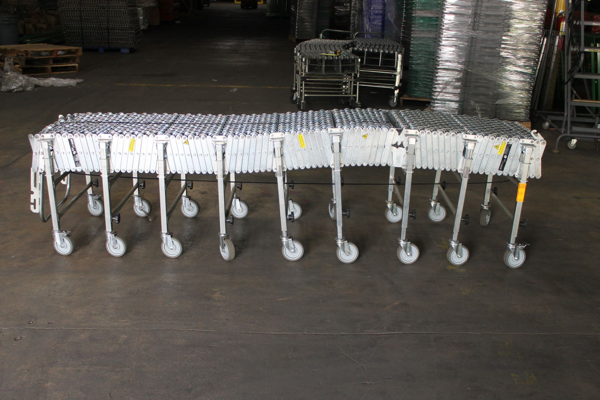 NESTAFLEX 376 SKATE WHEEL CONVEYOR 111"L X 29"H X 30"W - Image 2 of 2