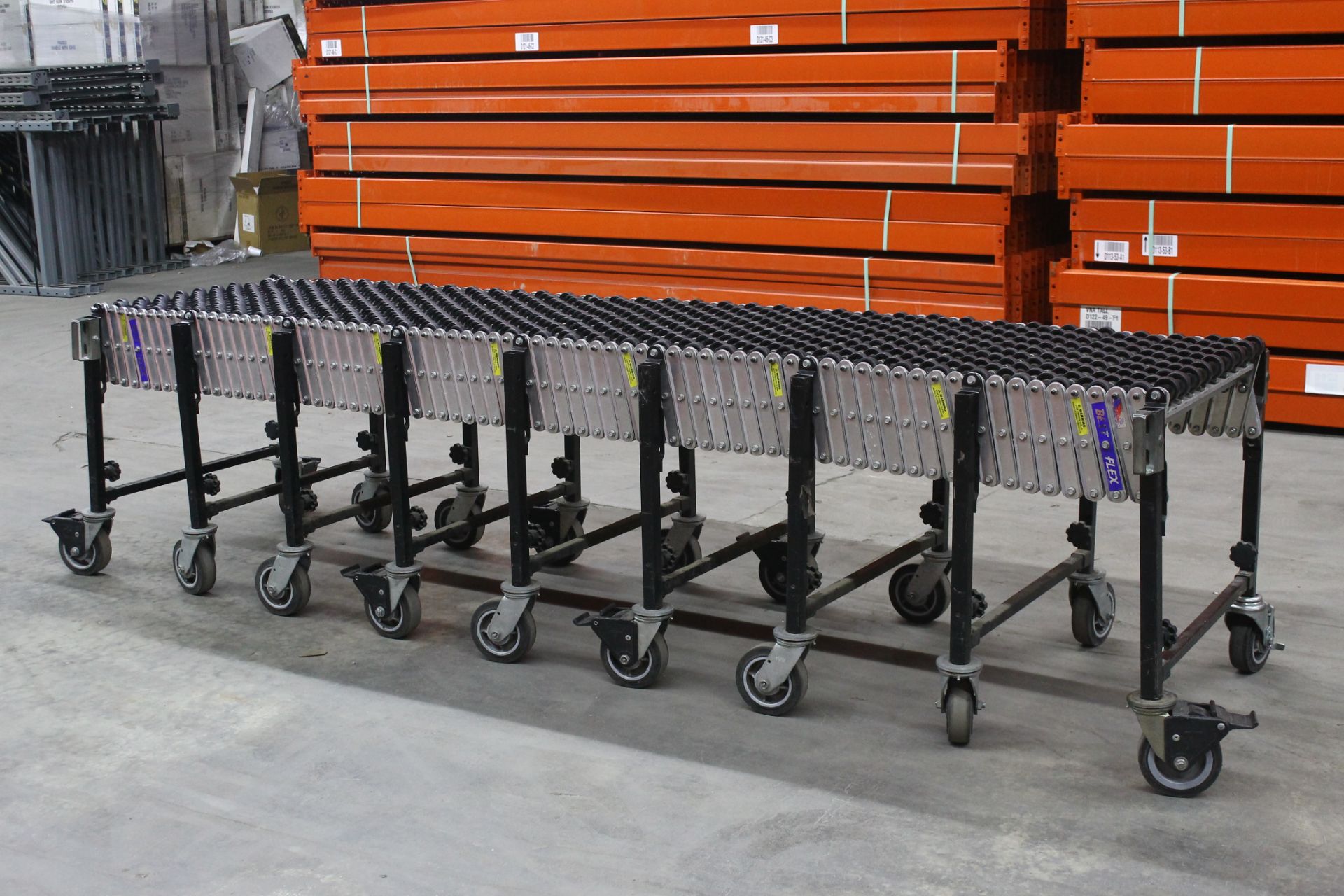 BESTFLEX SKATE WHEEL CONVEYOR 115"L X 30"H X 24"W - Image 2 of 4