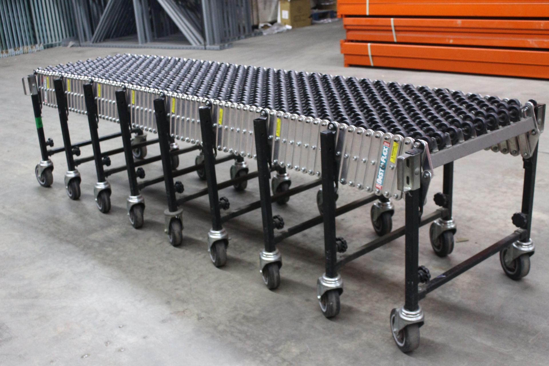 BESTFLEX SKATE WHEEL CONVEYOR 115"L X 30"H X 24"W - Image 3 of 5