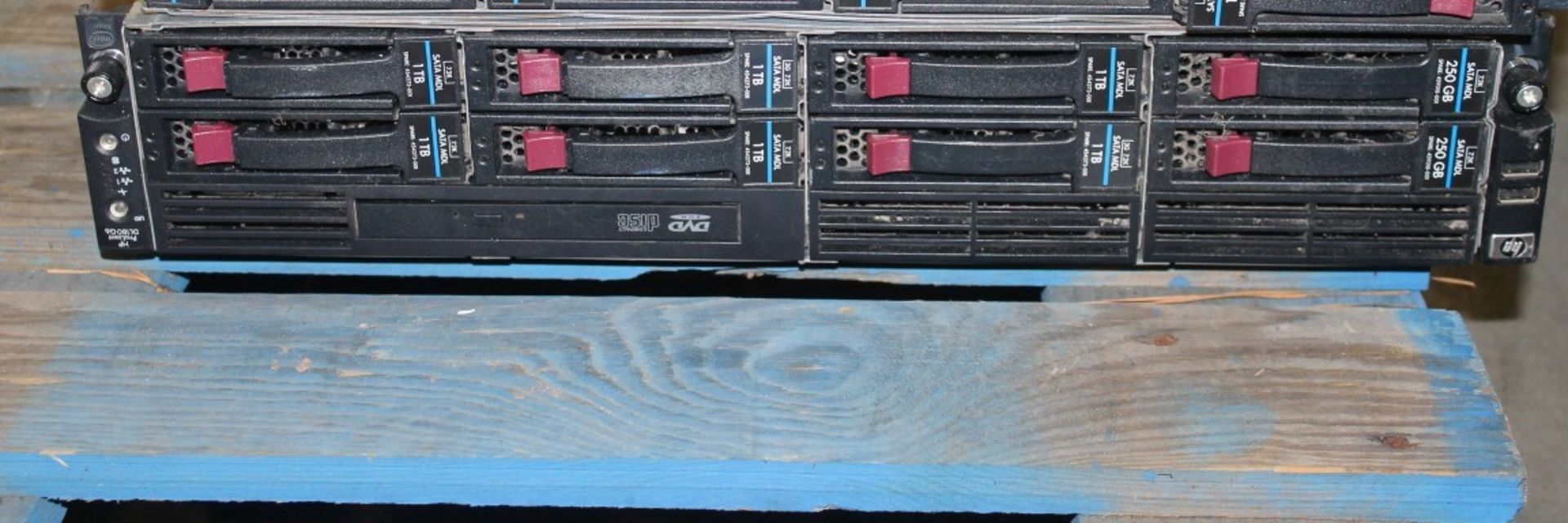 HP PROLIANT DL180 G6 SERVER WITH 8 PCS OF 1TB HARD DRIVE