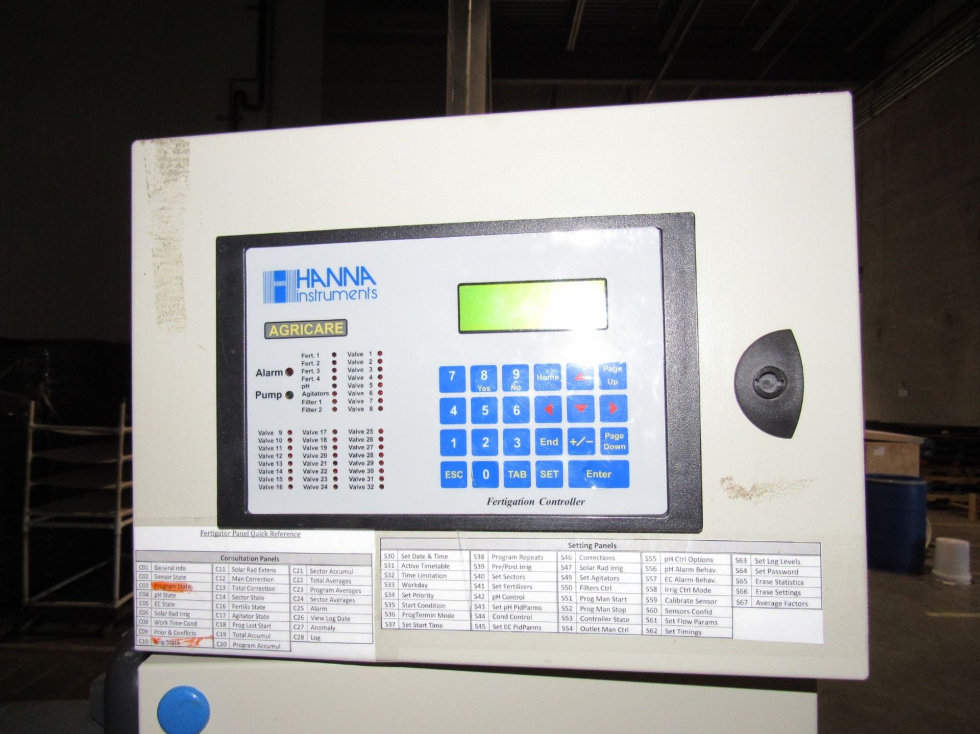 Panel mounted and Wall Mounted Fertigation Controller Hanna Instruments Agrizare Model HI-8001-8002 - Image 2 of 5