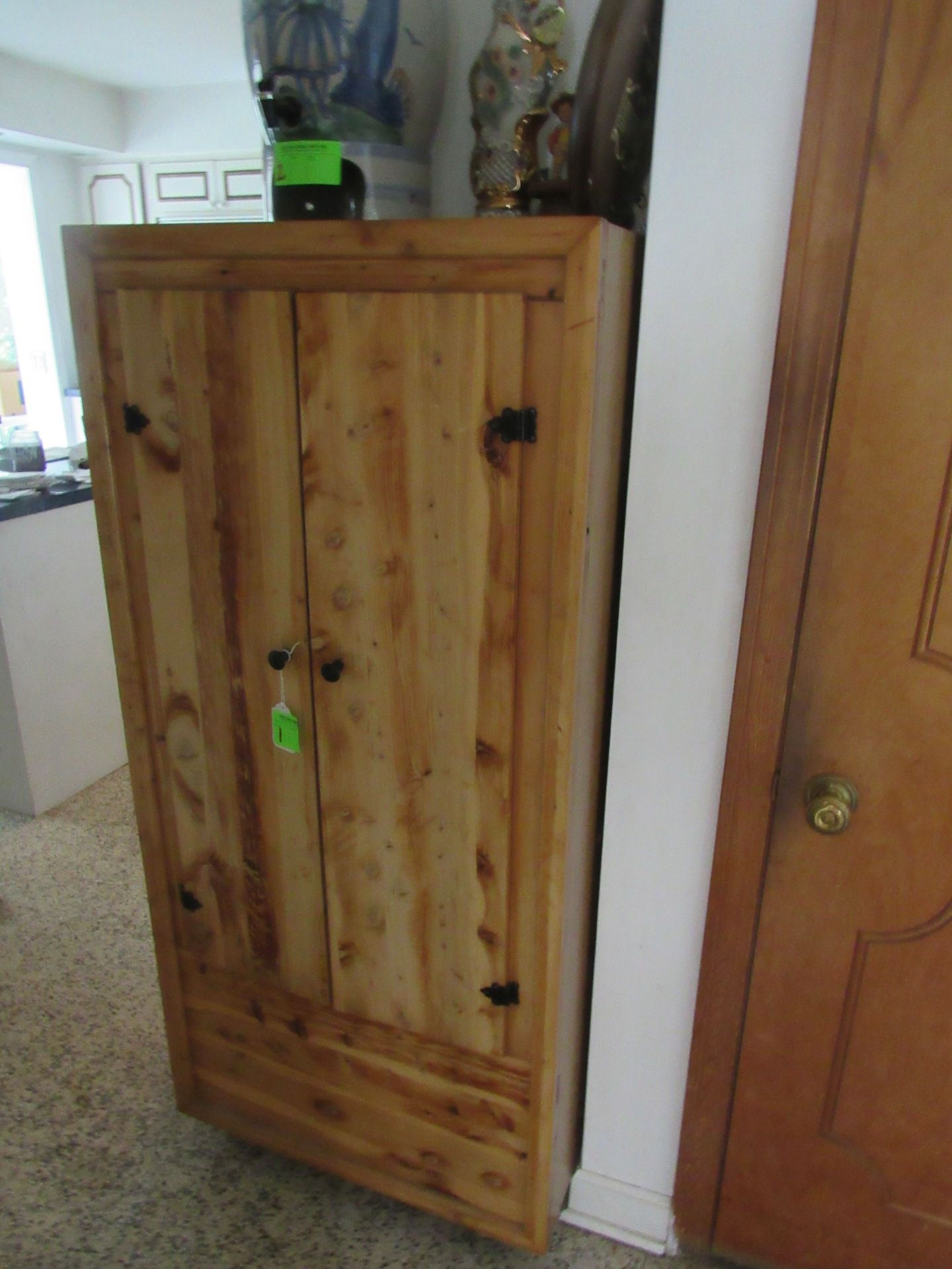 Two-drawer cedar wardrobe
