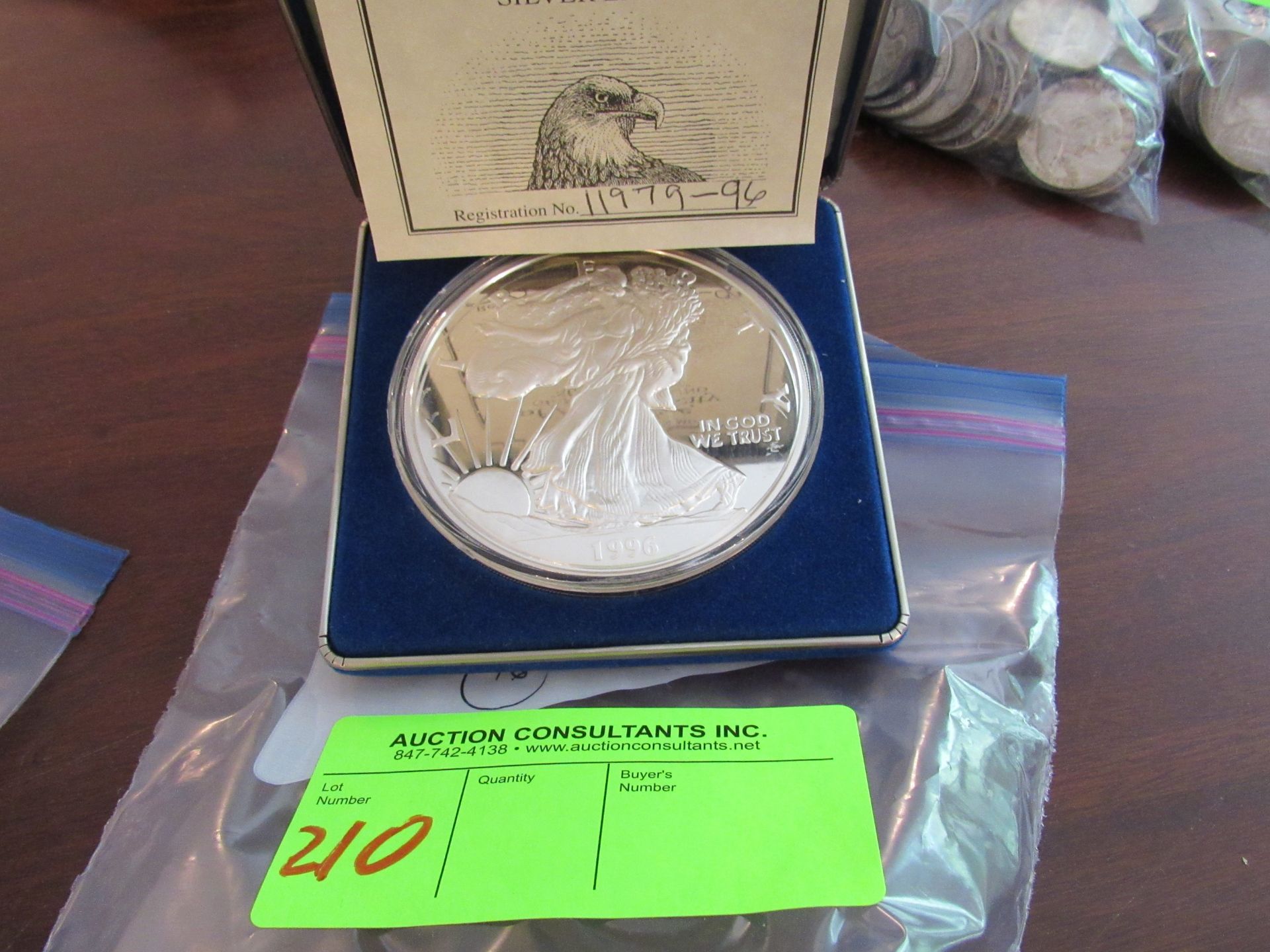 ½ troy ounce silver coin