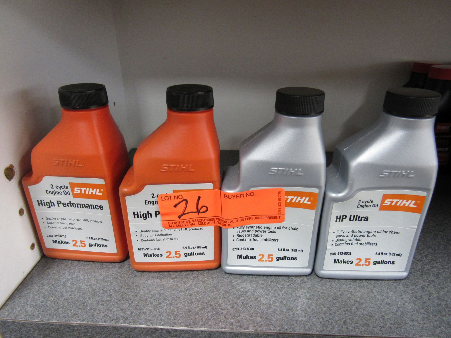 Stihl - 6.4 ounces of two-cycle engine oil