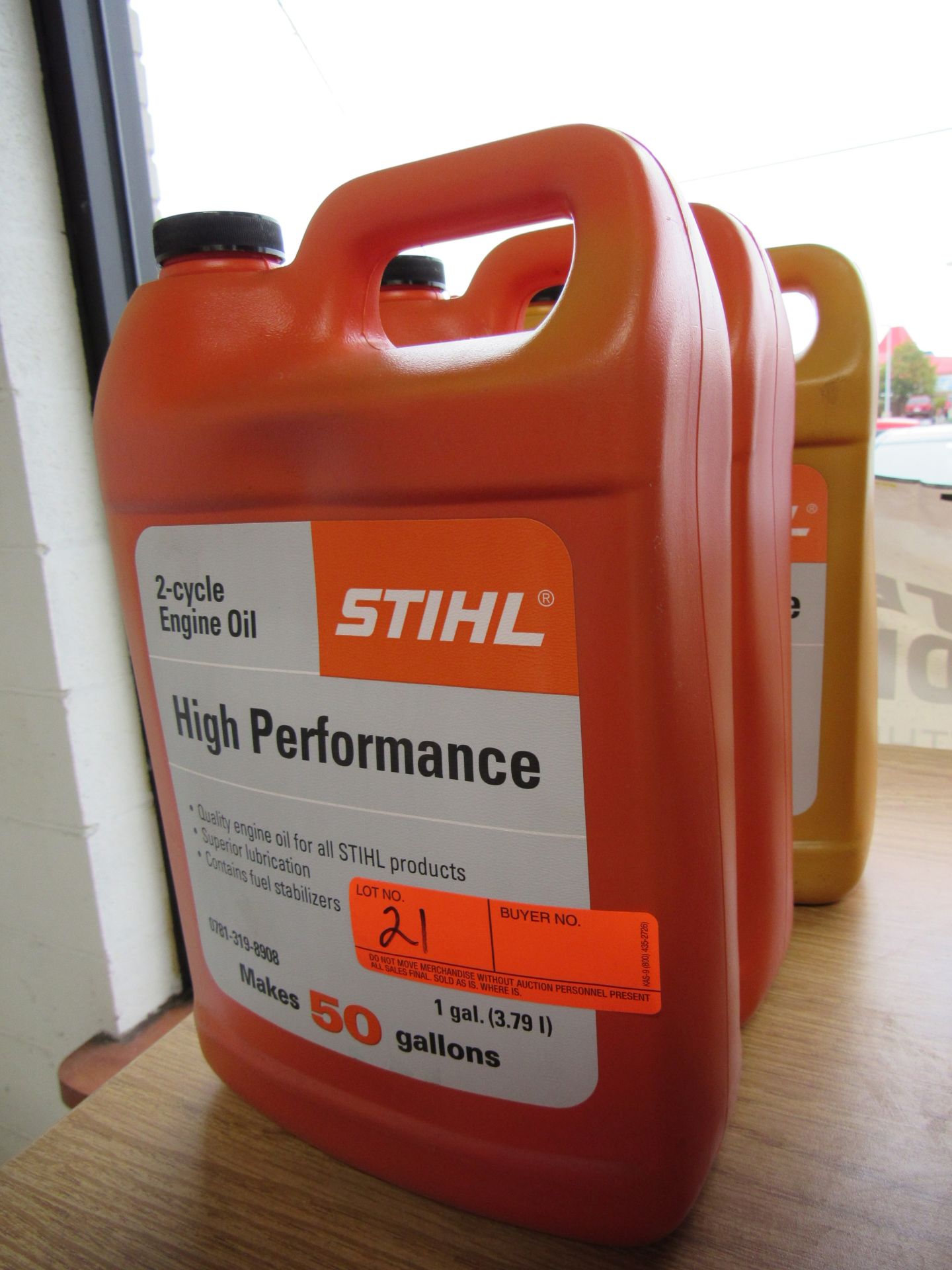 Stihl - three gallons of two-cycle