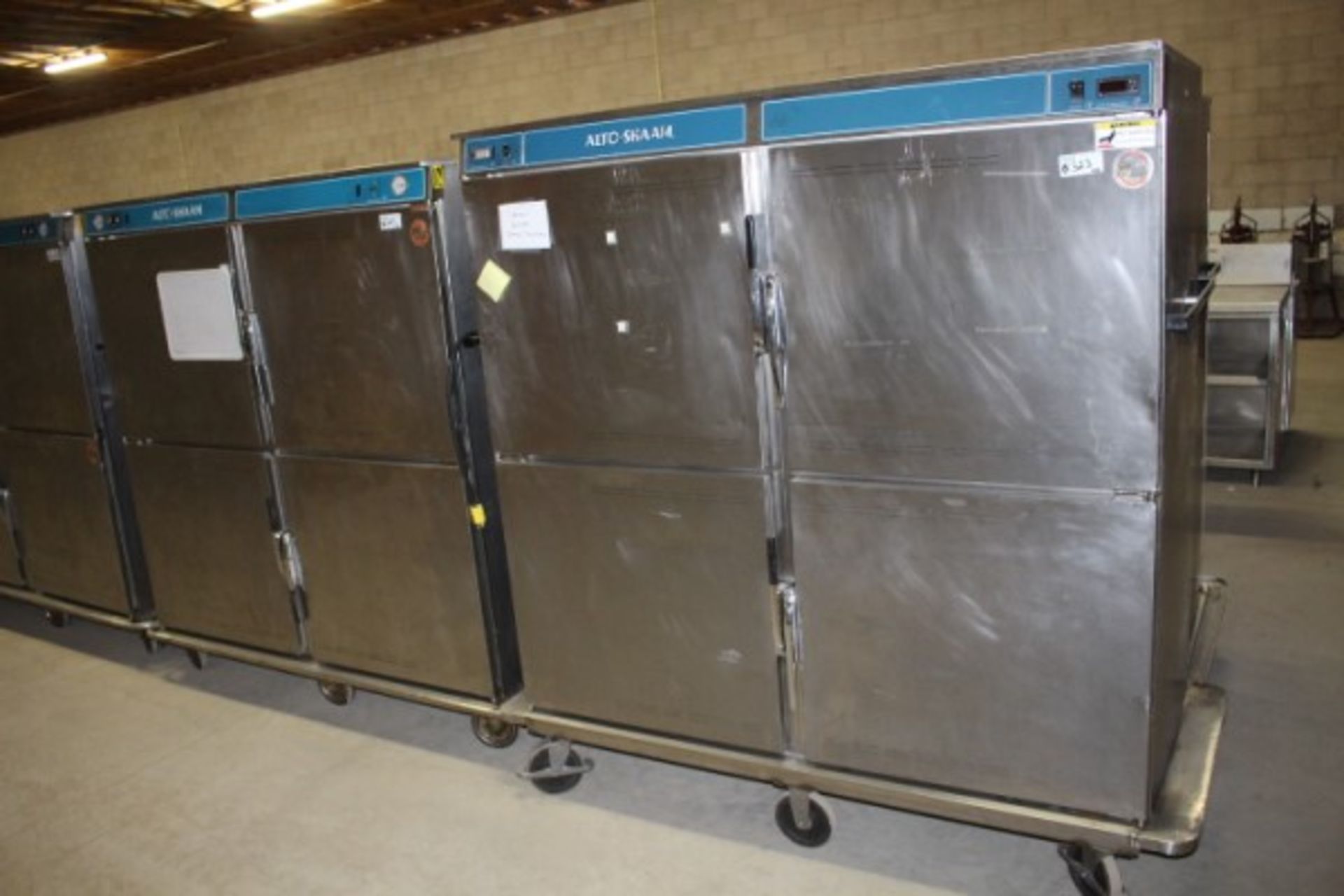 *Lot of 2 mobile food warming cabinets*