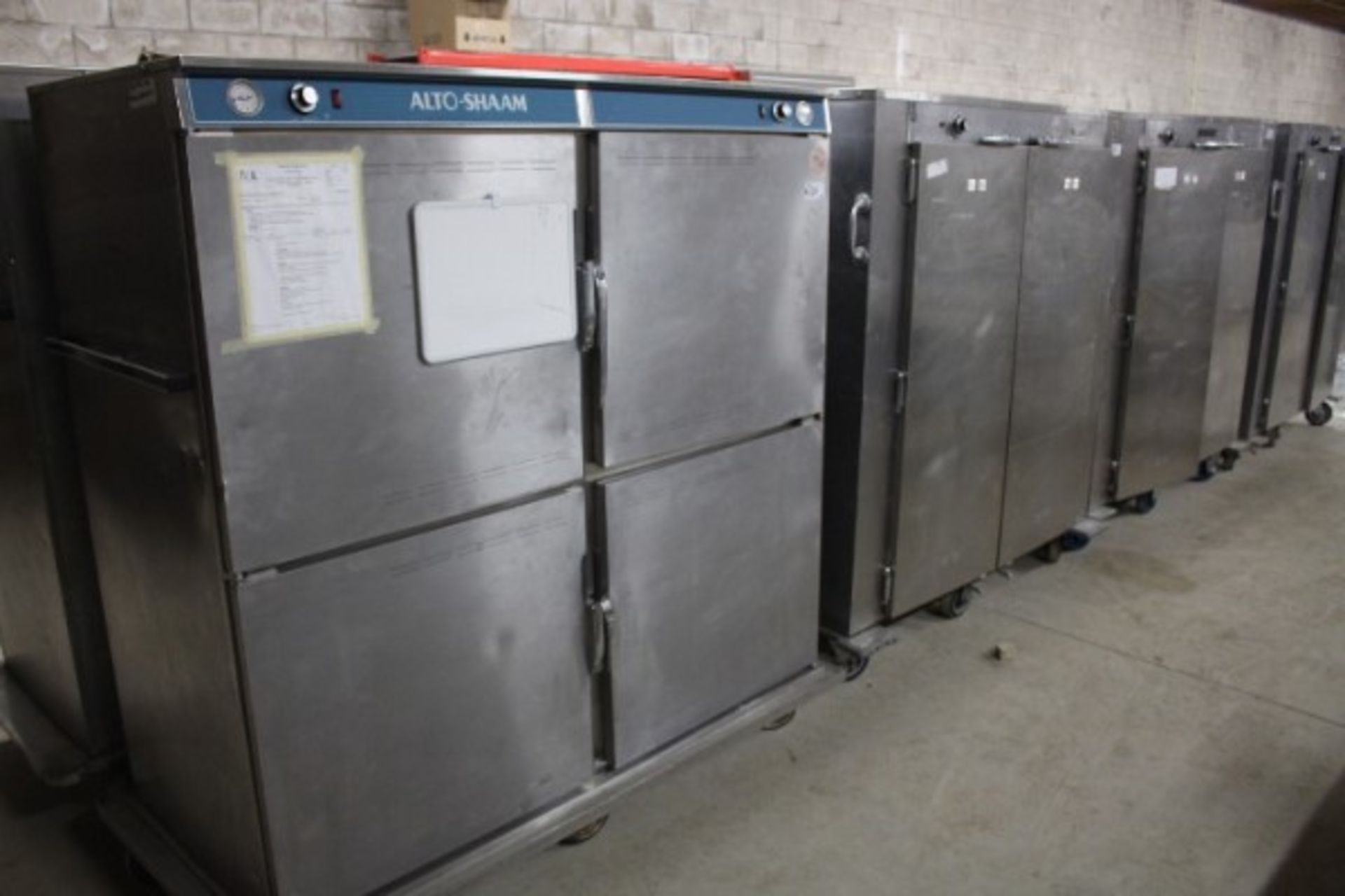*Lot of 2 mobile food warming cabinets* - Image 2 of 4